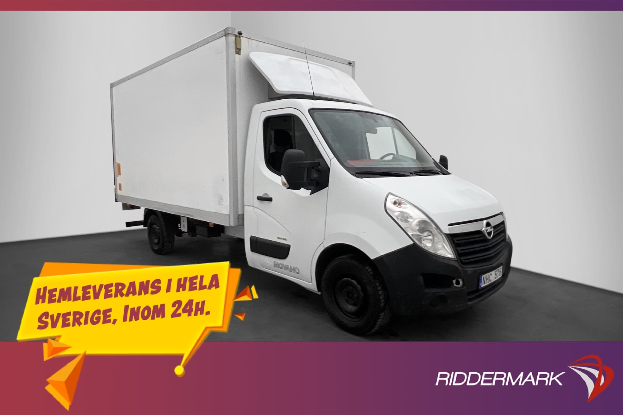 Opel Movano Bakgavellyft 3-Sits Farthållare Bluetooth Moms