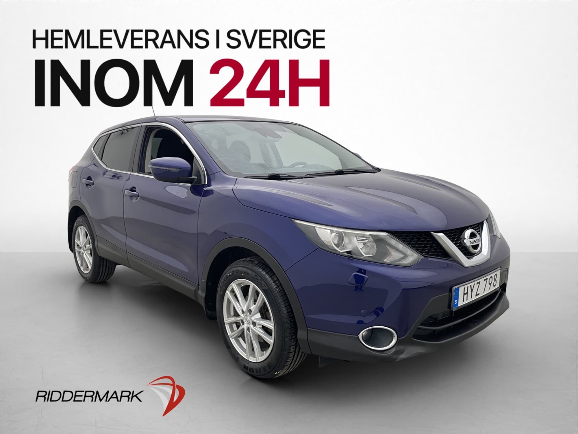 Nissan Qashqai 115hk Acenta Kamera Farthållare Lane-Assist