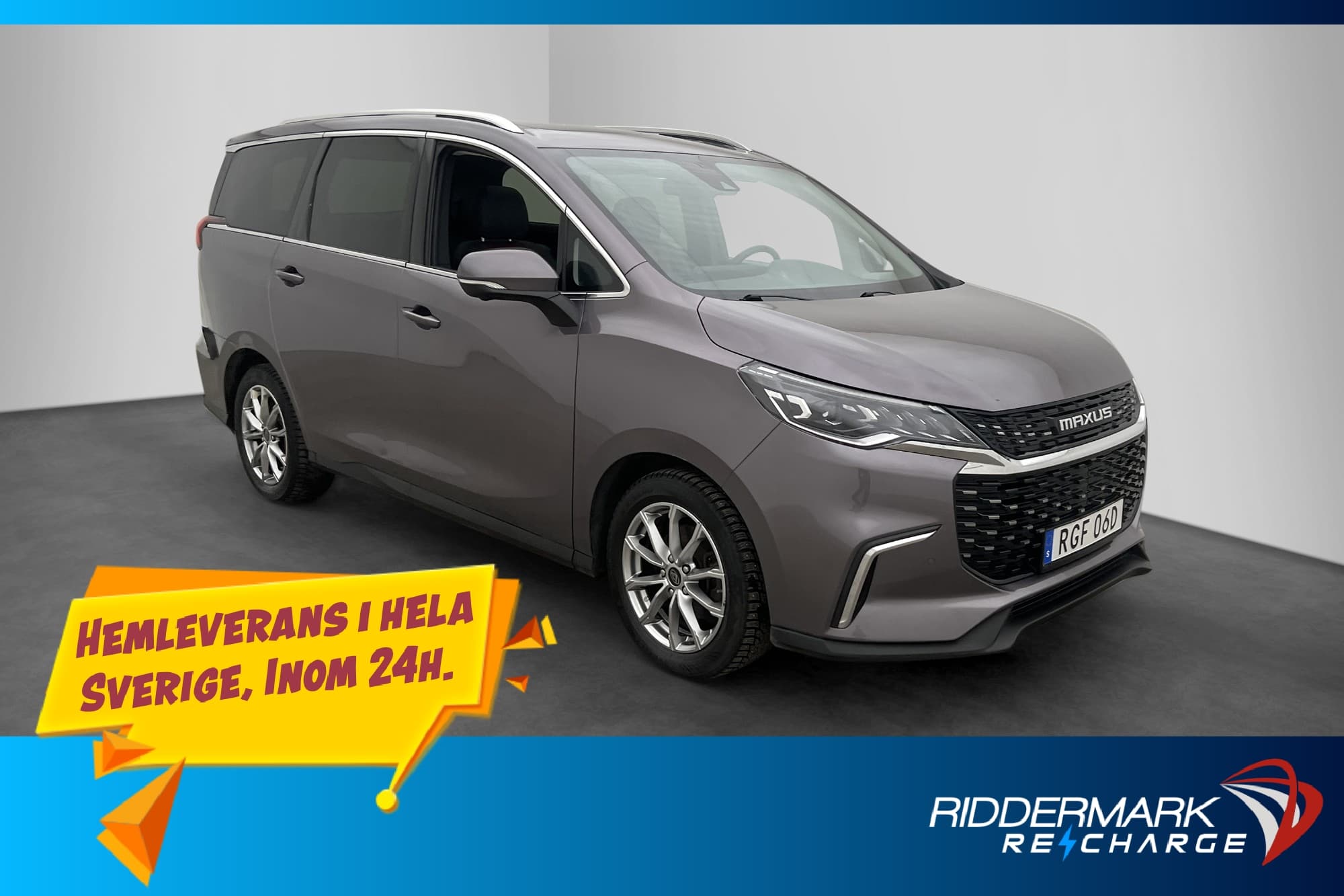 Maxus Euniq 5 52,5 kWh Panorama 7 Sits 360° Dragkrok CarPlay