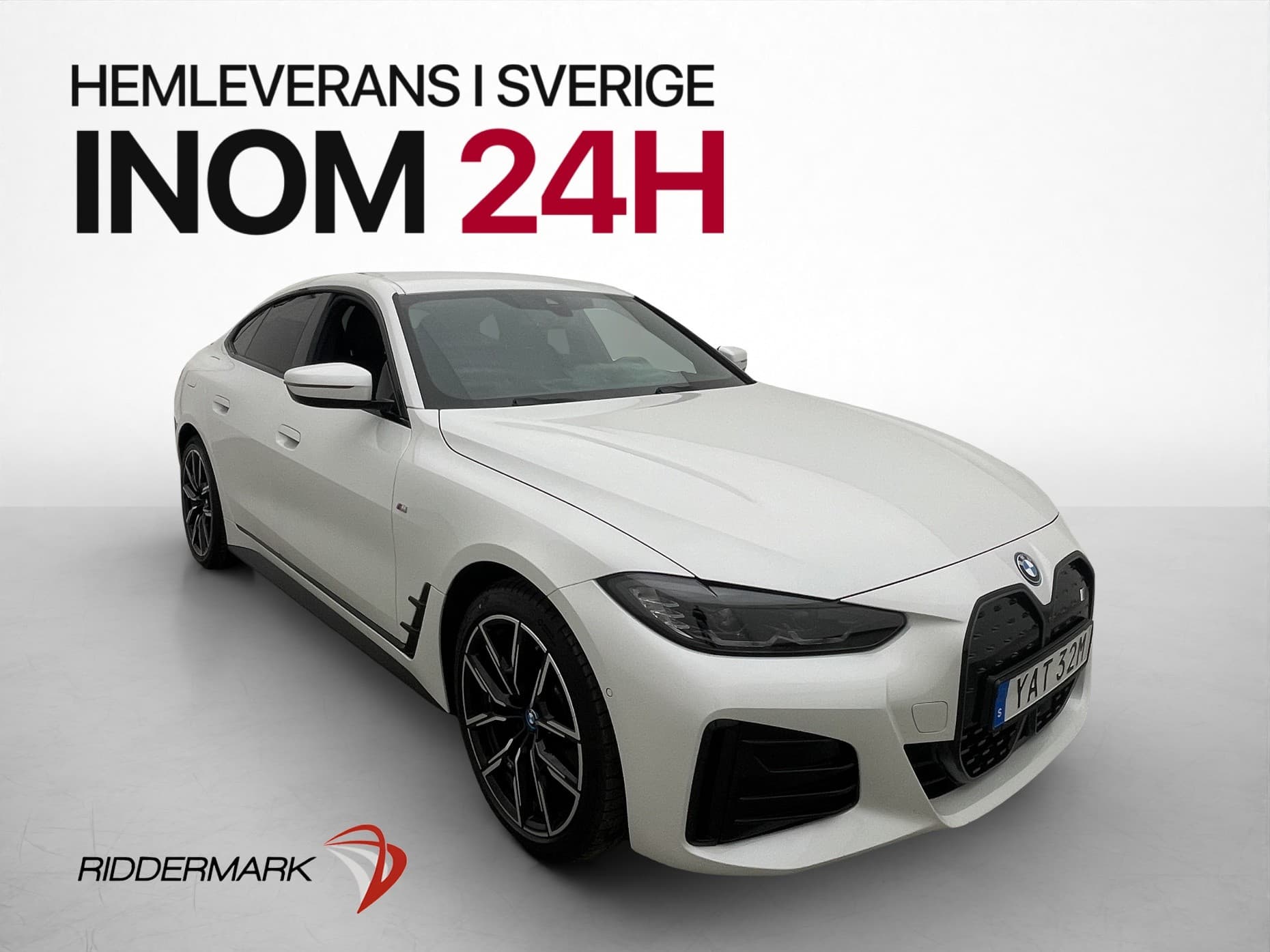 BMW i4 eDrive40 Gran Coupé 340hk M Sport Pro Värm Drag 360°