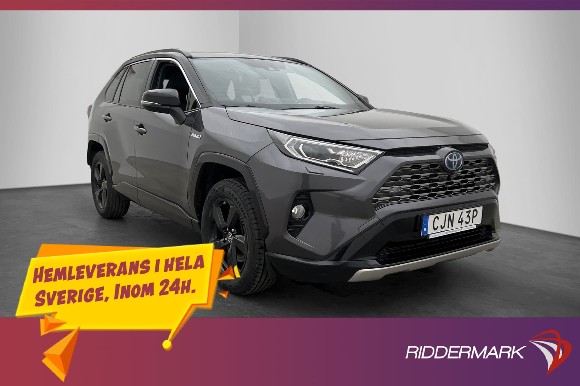 Toyota RAV4 5-dörrar E-CVT 222hk AWD Style 360º Drag