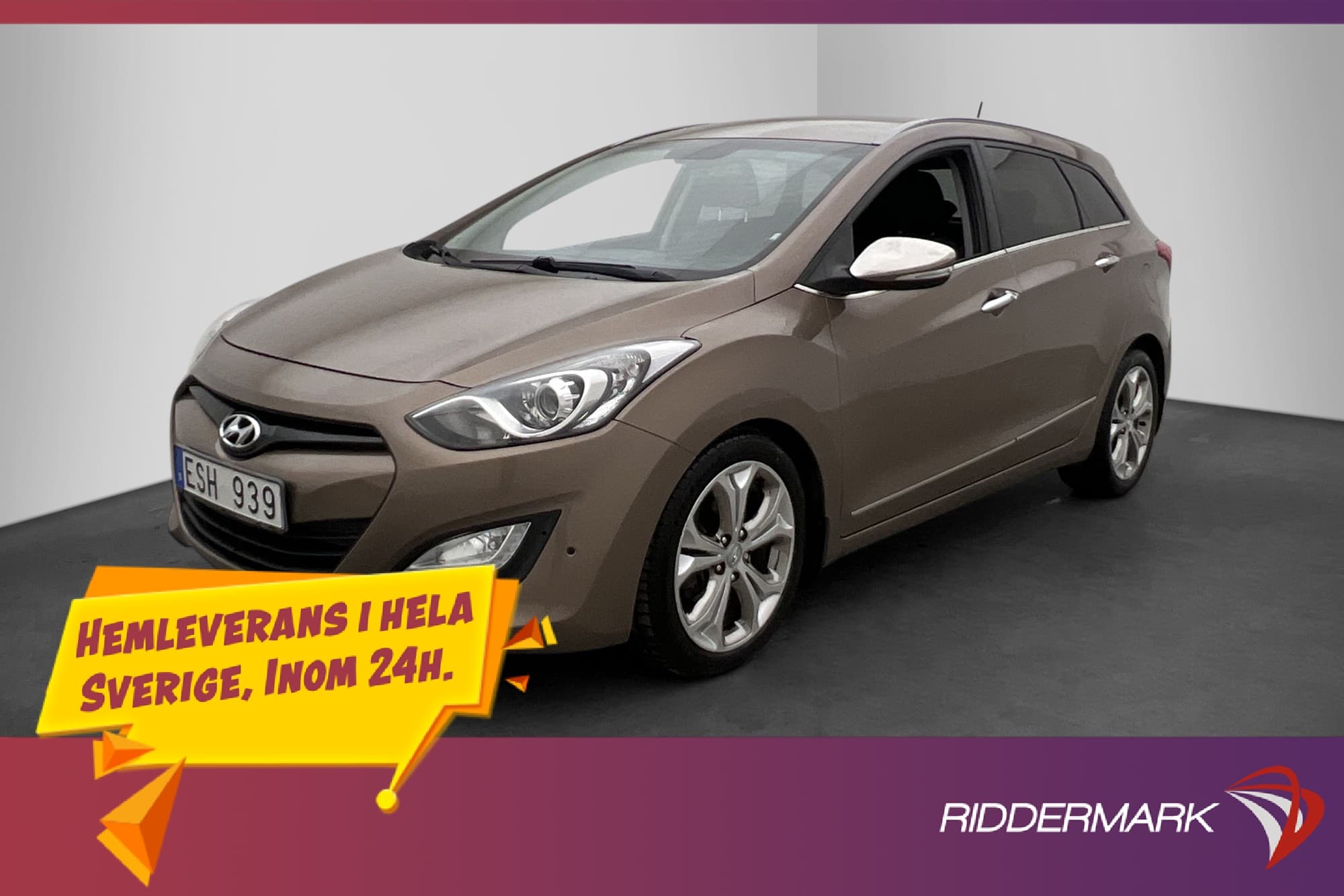 Hyundai i30 Kombi 128hk Business P-Sensorer Rattvärme Elstol