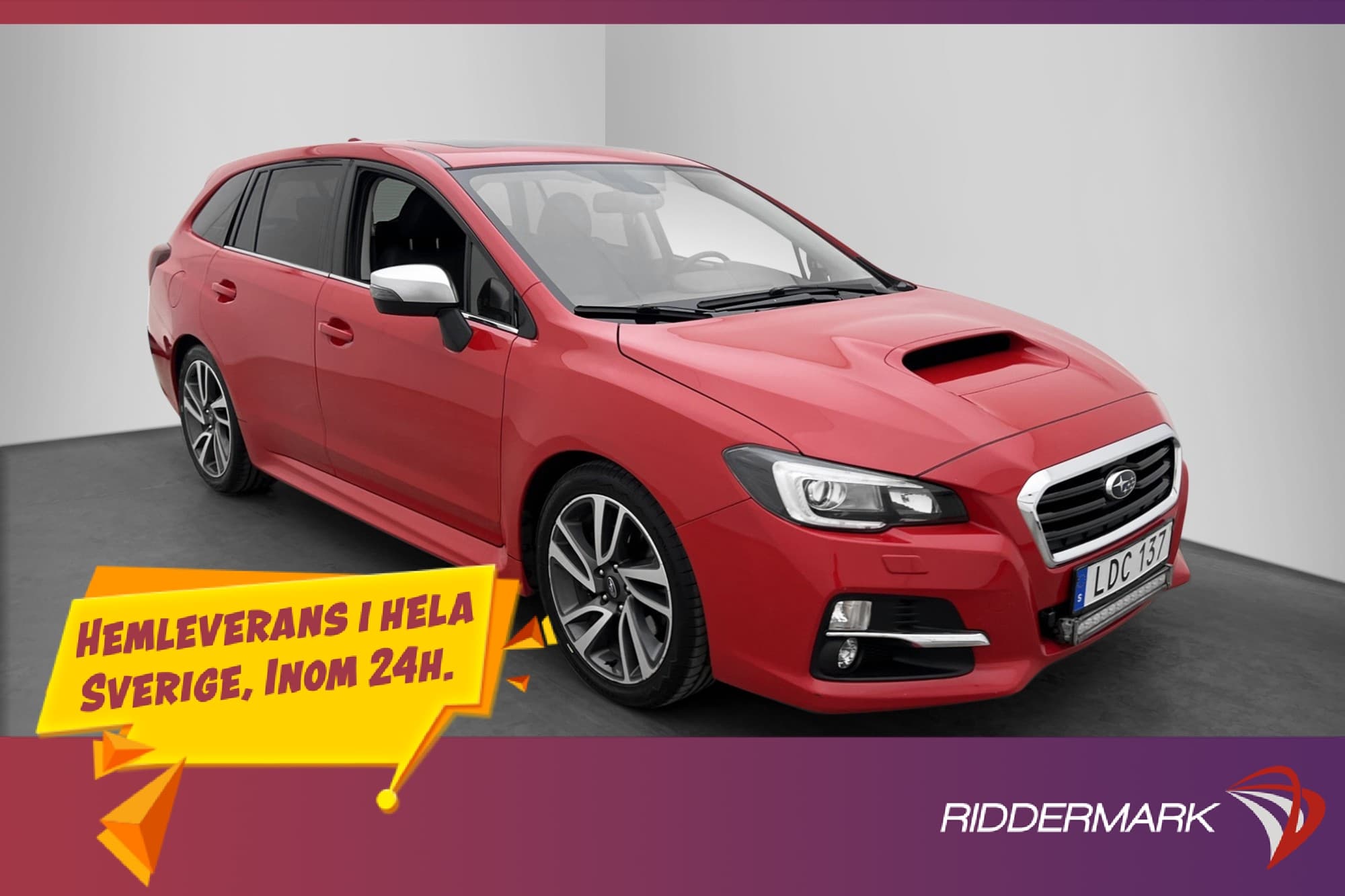 Subaru Levorg 1.6 170hk 4WD Taklucka Värmare Skinn Drag