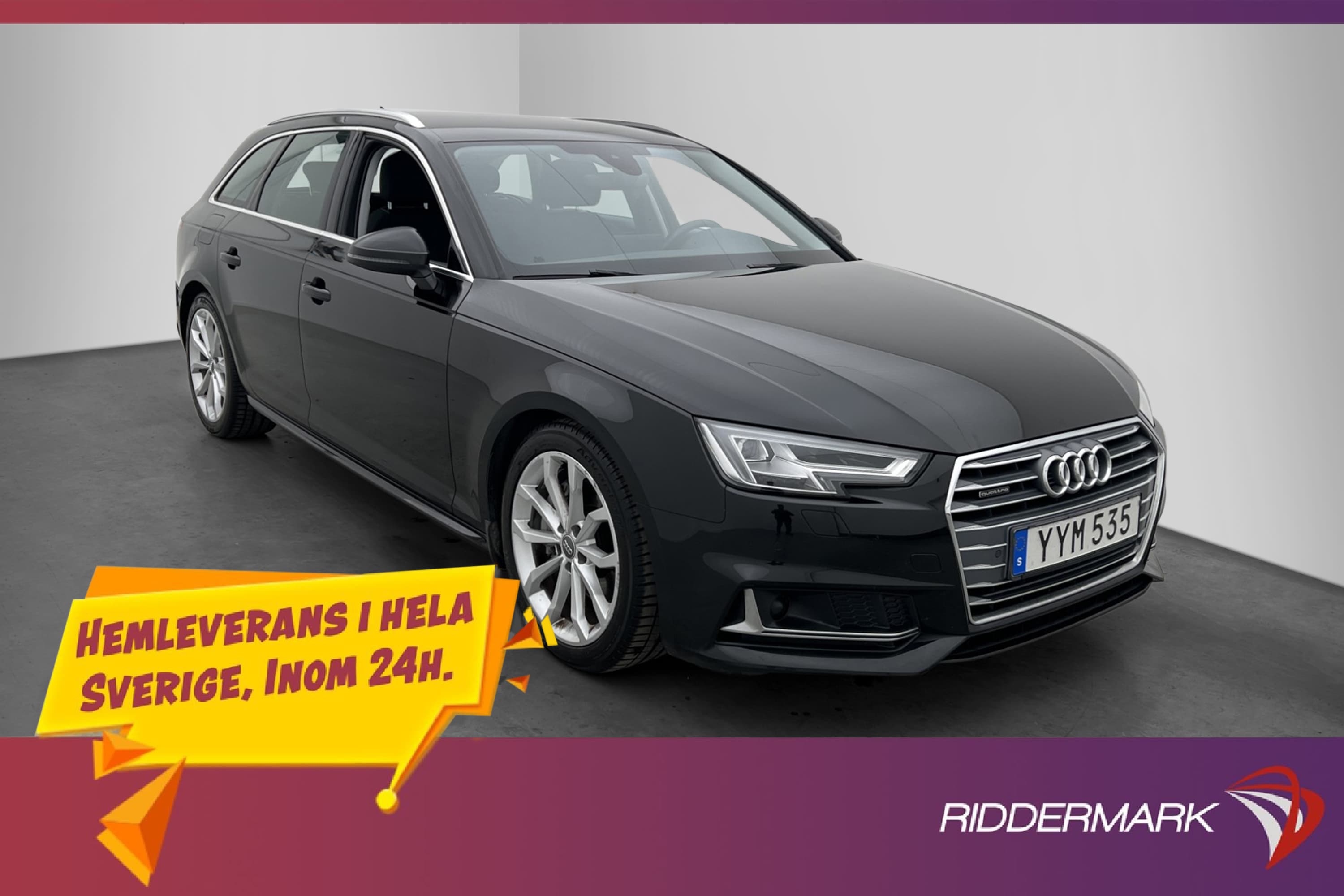 Audi A4 40 TDI Q Proline Sport Värmare Dragkrok Adaptiv-Fart