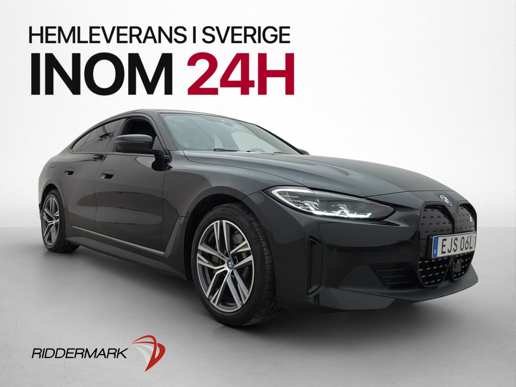 BMW i4 eDrive40 Cockpit Kamera CarPlay Wide Sv.Såld Sensorer