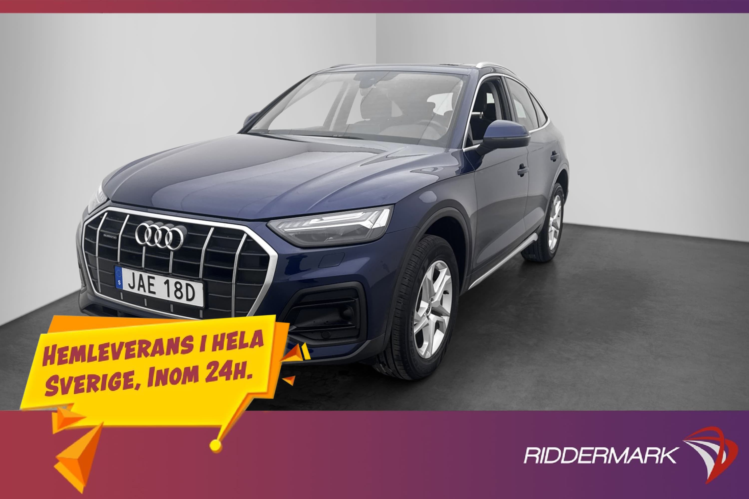 Audi Q5 Sportback 40 TDI Q Cockpit Värmare Kamera Navi Drag