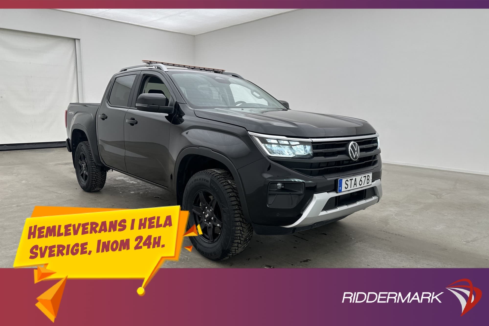 Volkswagen Amarok Life 2.0TDI 4M Värmare Drag CARPLAY Moms