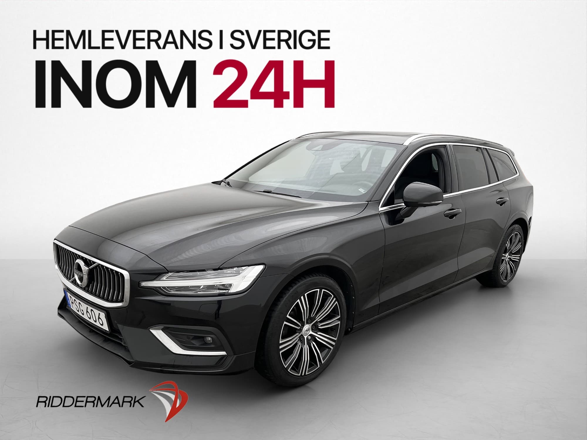 Volvo V60 D4 190hk Inscription Pano H/K Värm HUD 360° Drag