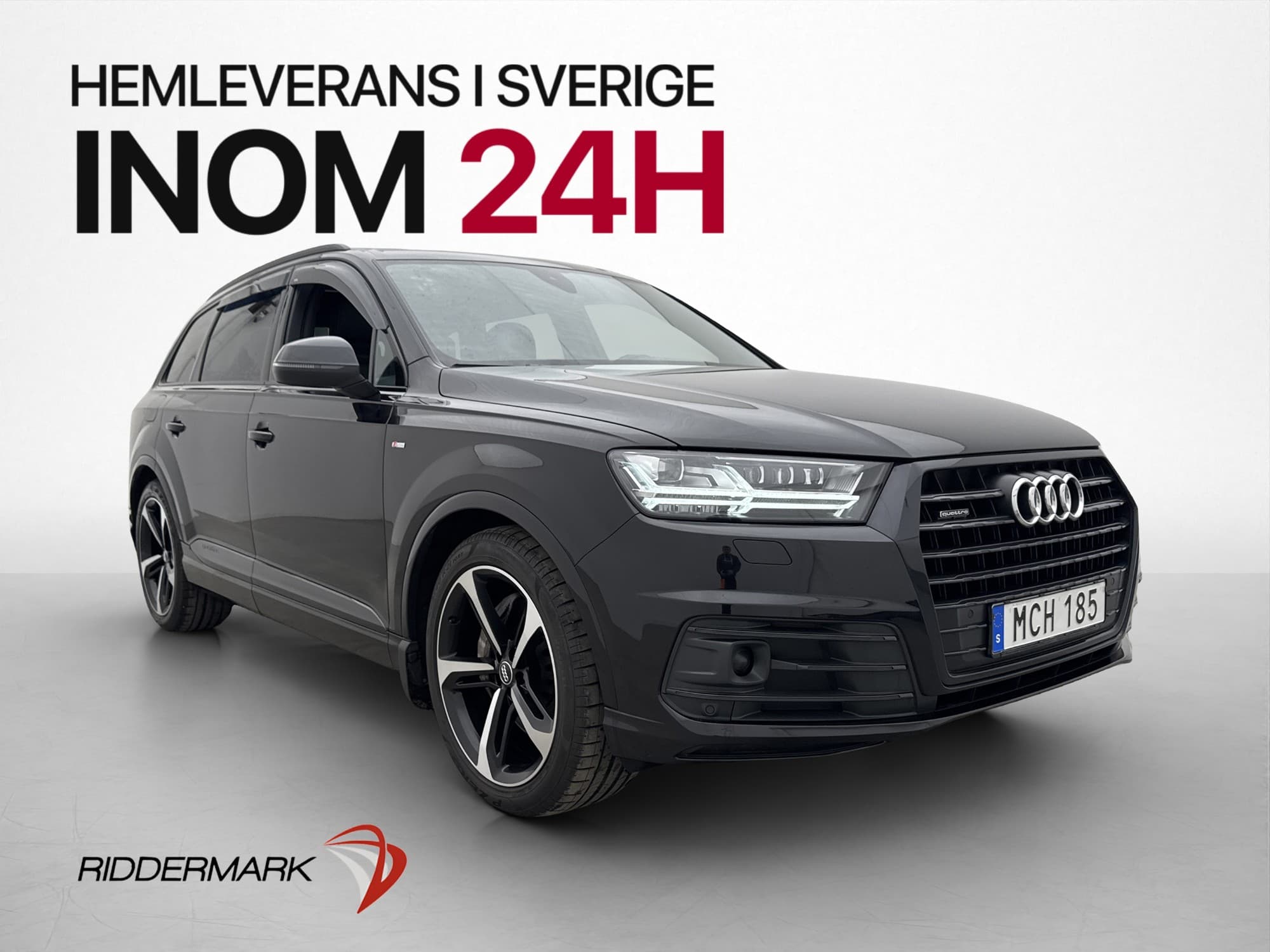 Audi Q7 3.0 TDI S Line 7-Sits Pano BOSE Värmare Luft-Fj Drag