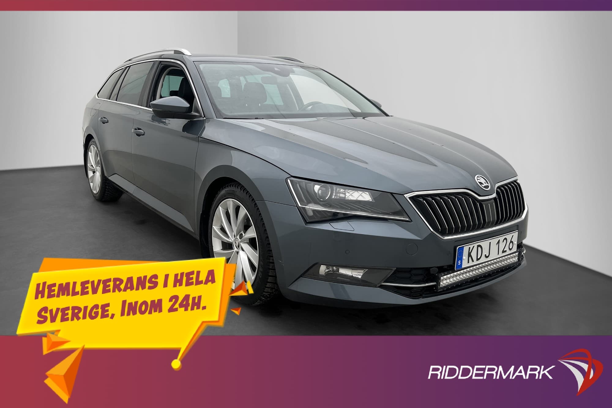 Škoda Superb 2.0 TDI 4X4 Businessline Värmare Kamera Canton