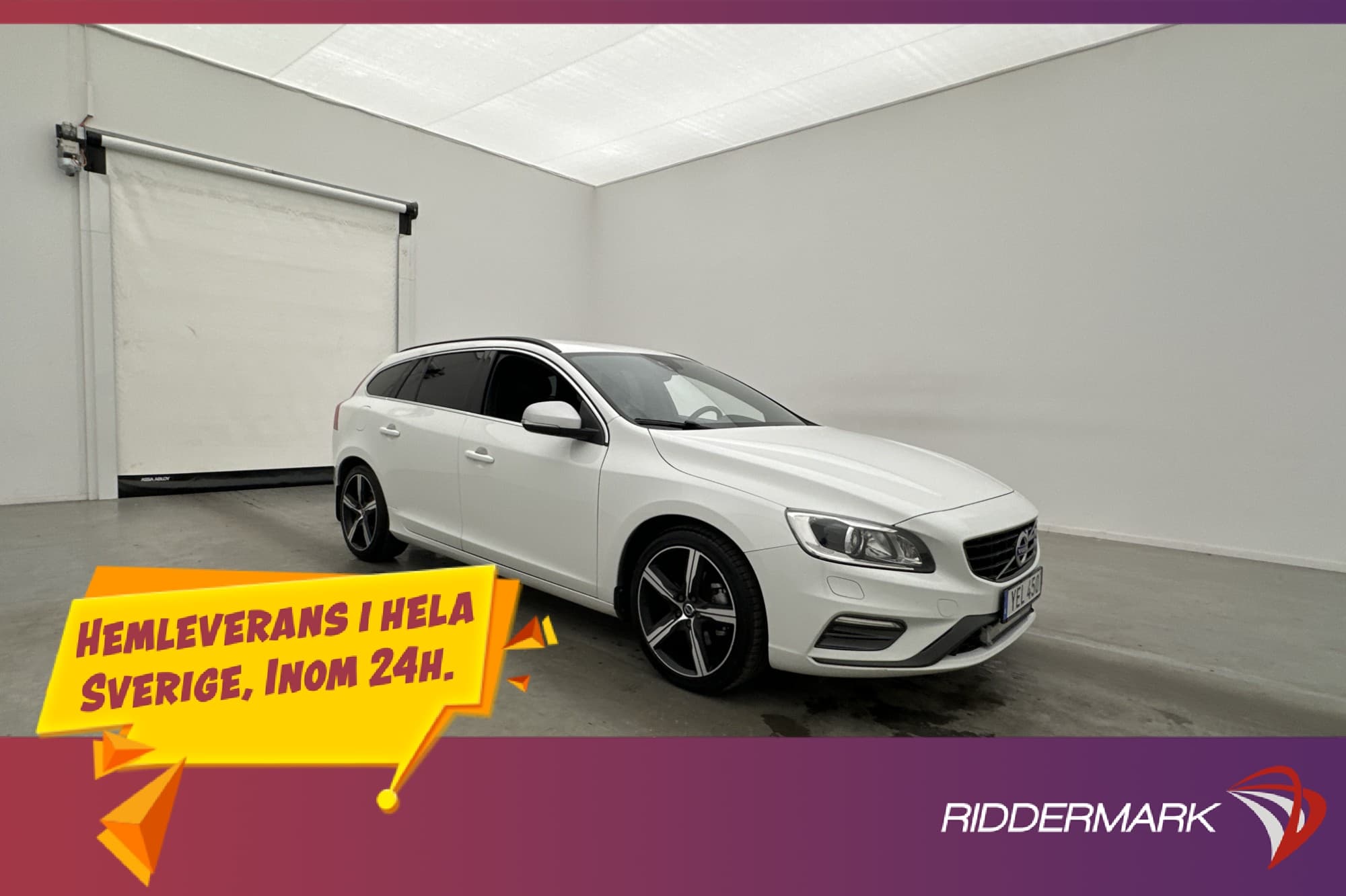 Volvo V60 D3 150hk R-Design Dieselvärmare Dragkrok Ledramp