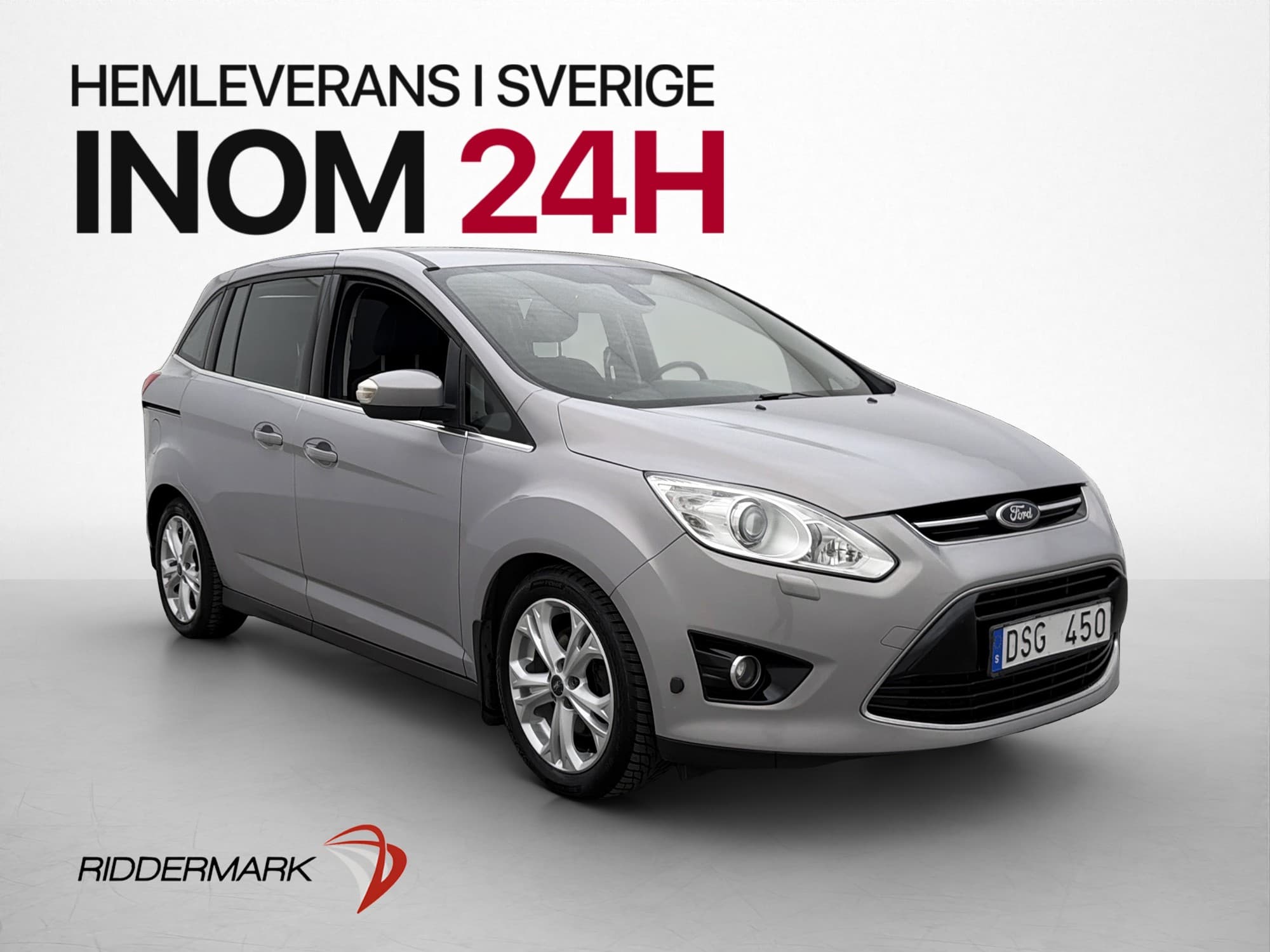 Ford Grand C-Max 2.0 TDI 115hk Titanium 7-Sits M-Värm Drag