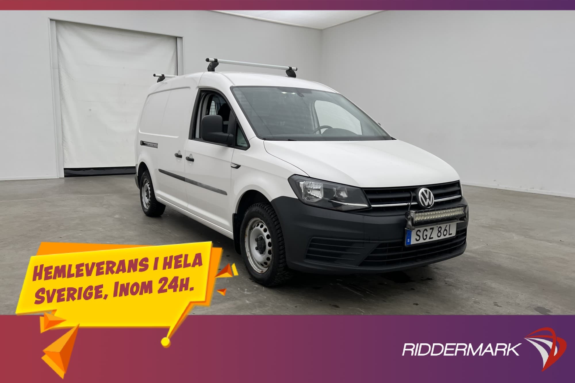 Volkswagen Caddy Maxi 2.0TDI Värmare Dragkrok V-Inredd