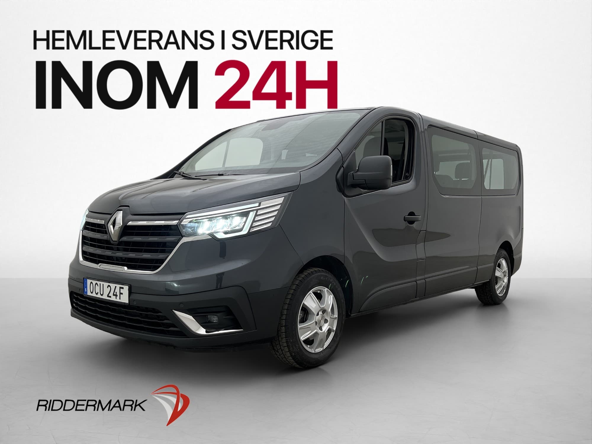 Renault trafic Grand Kombi 170hk Dragkrok Kamera 9-Sits MOMS