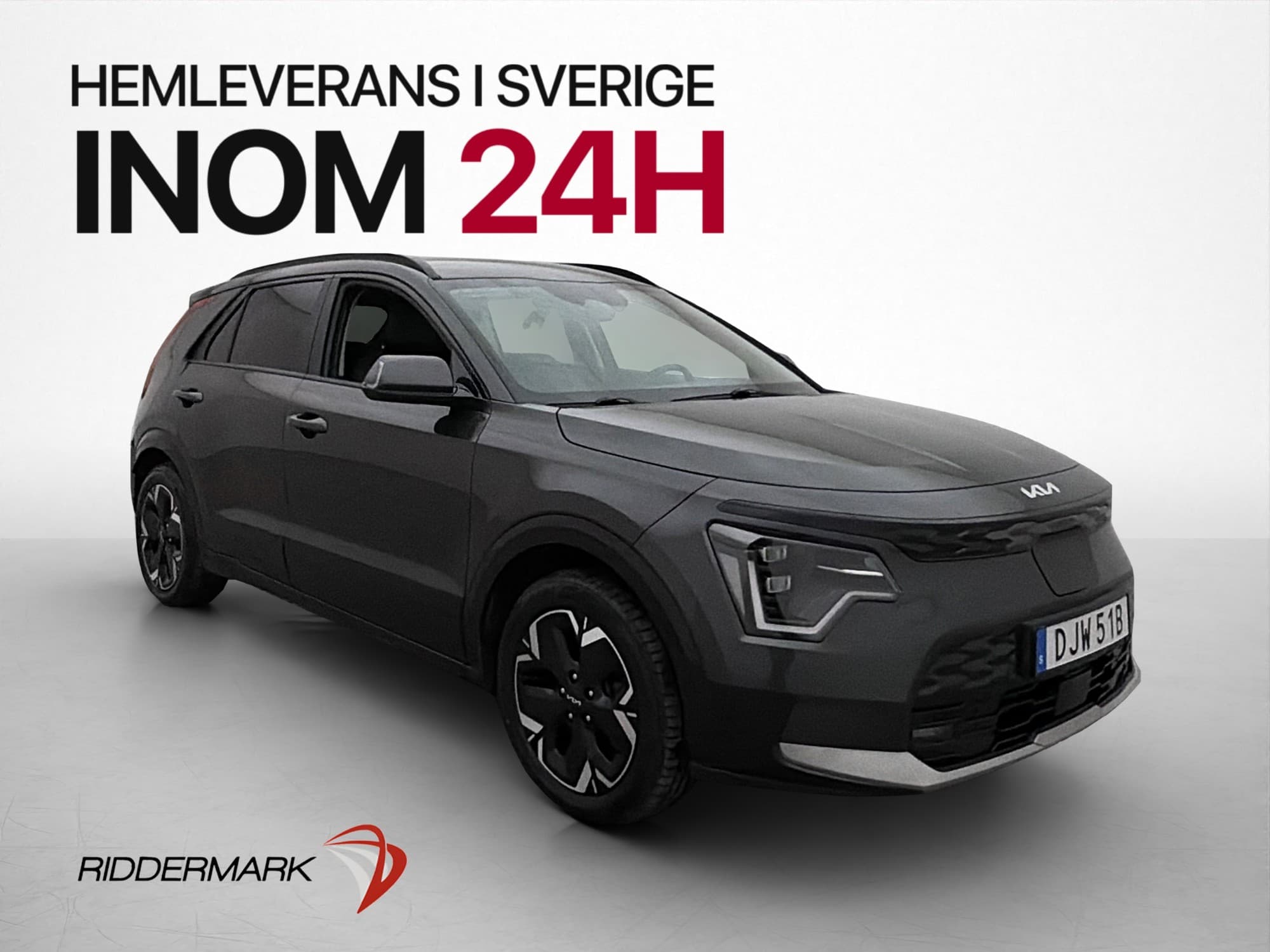 Kia Niro EV 64,8 kWh Advance H/K Läder Navi Kamera Drag MOMS