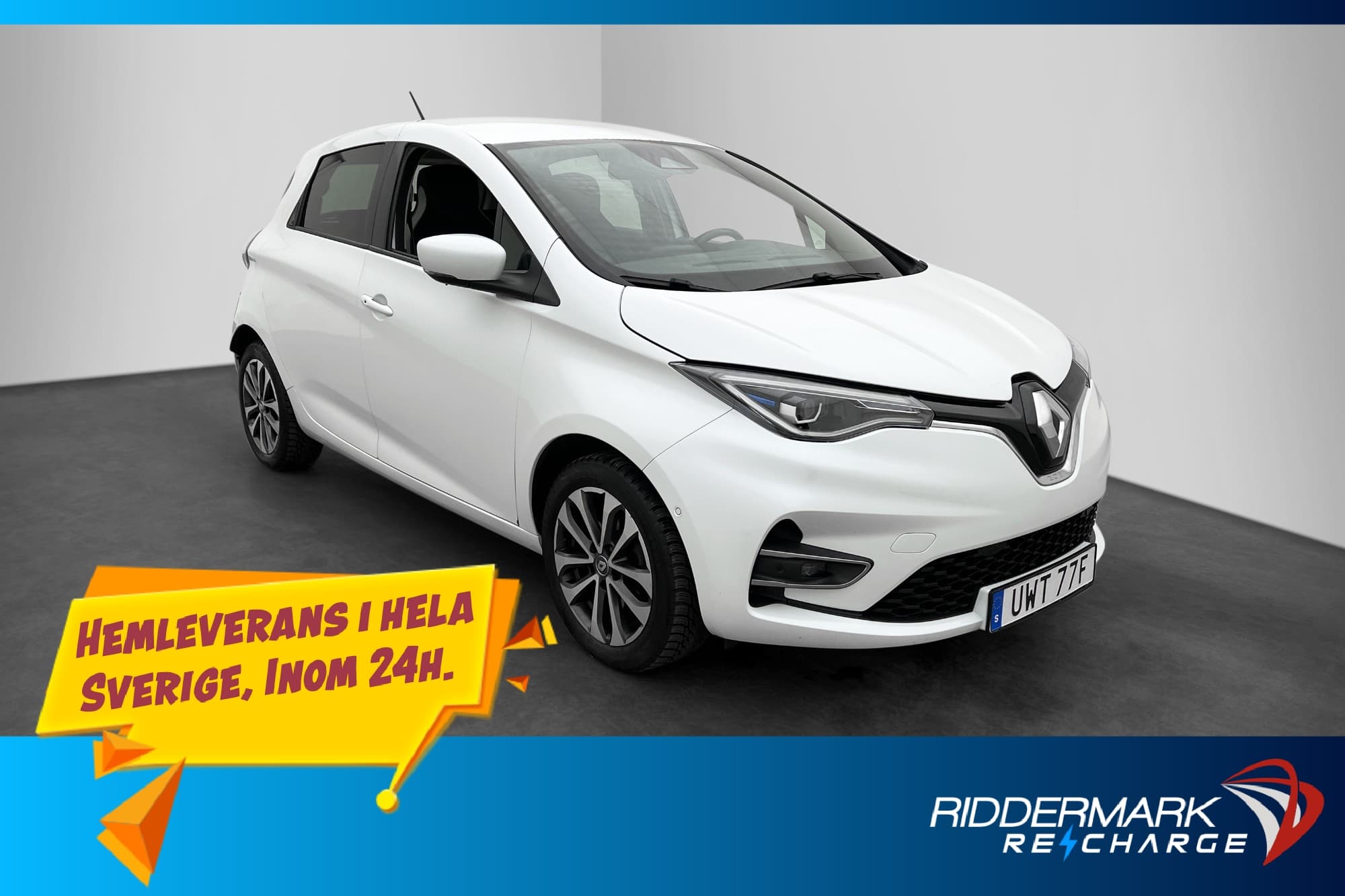 Renault ZOE R135 52 kWh 136hk Friköpt-Batteri Intens Kamera