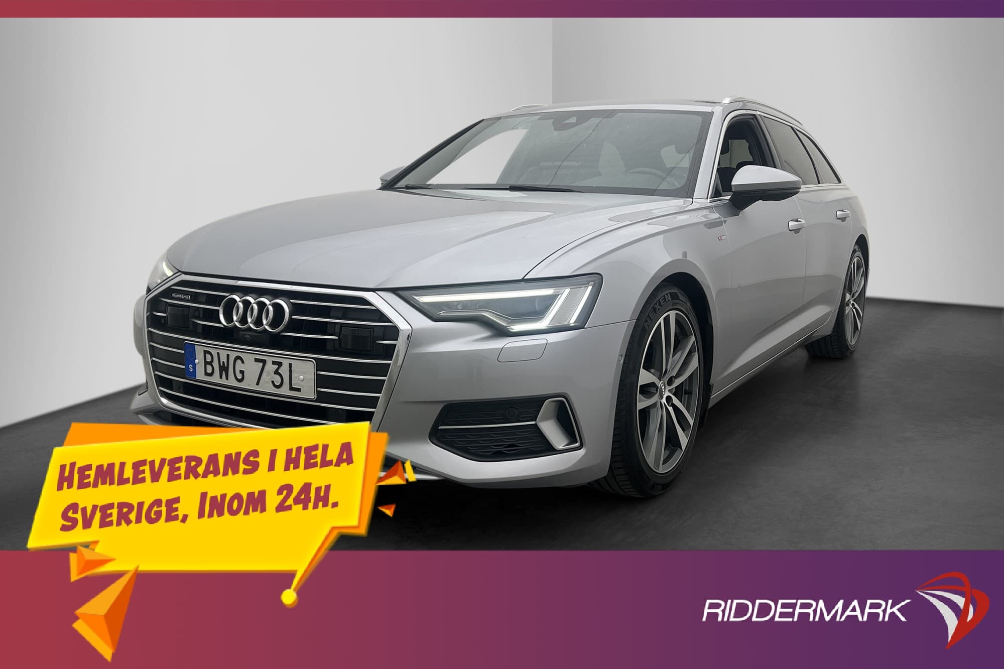 Audi A6 40 TDI Quattro S Line Värmare Drag 360° CarPlay