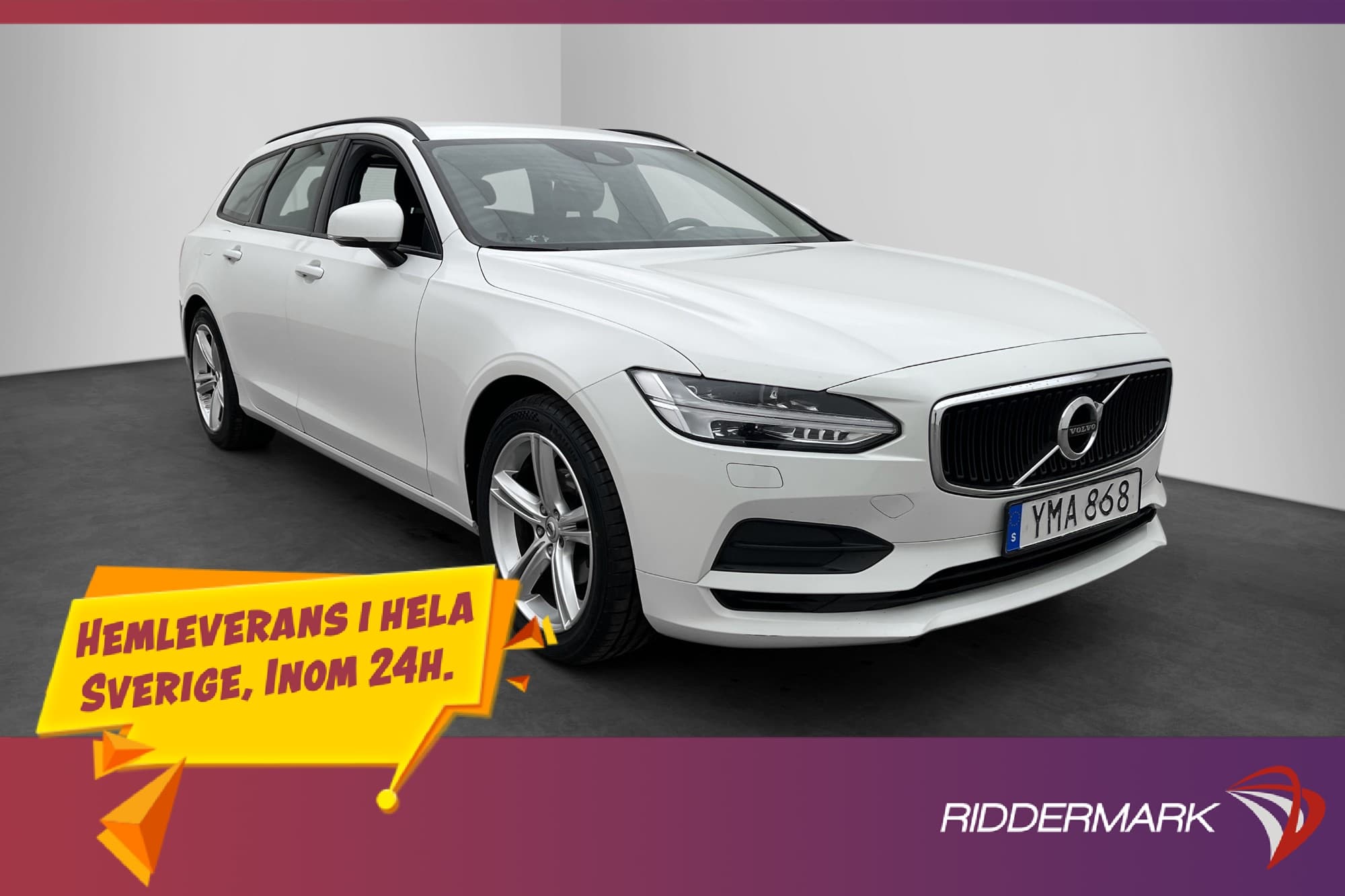 Volvo V90 D3 VoC Dragkrok Värmare P-sensorer 150hk