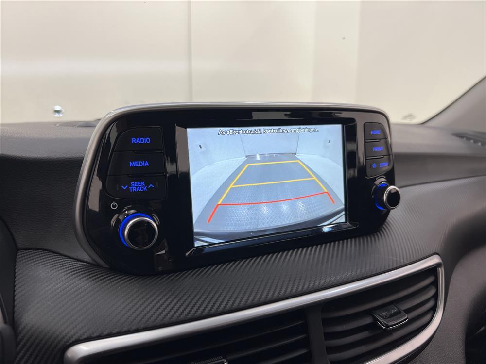 Hyundai Tucson 1.6 GDI 132hk Backkamera Lane Assist Carplayinteriör