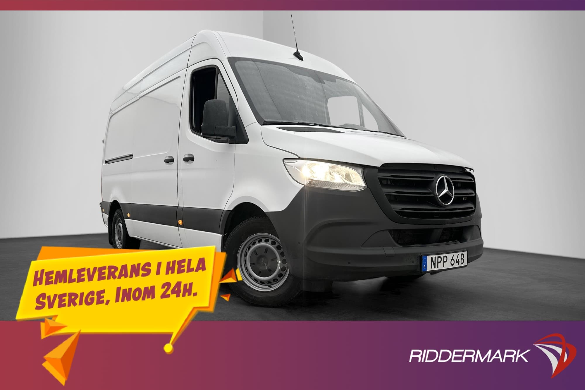 Mercedes-Benz Sprinter 315CDI L2H2 Värmare B-Kamera MOMS