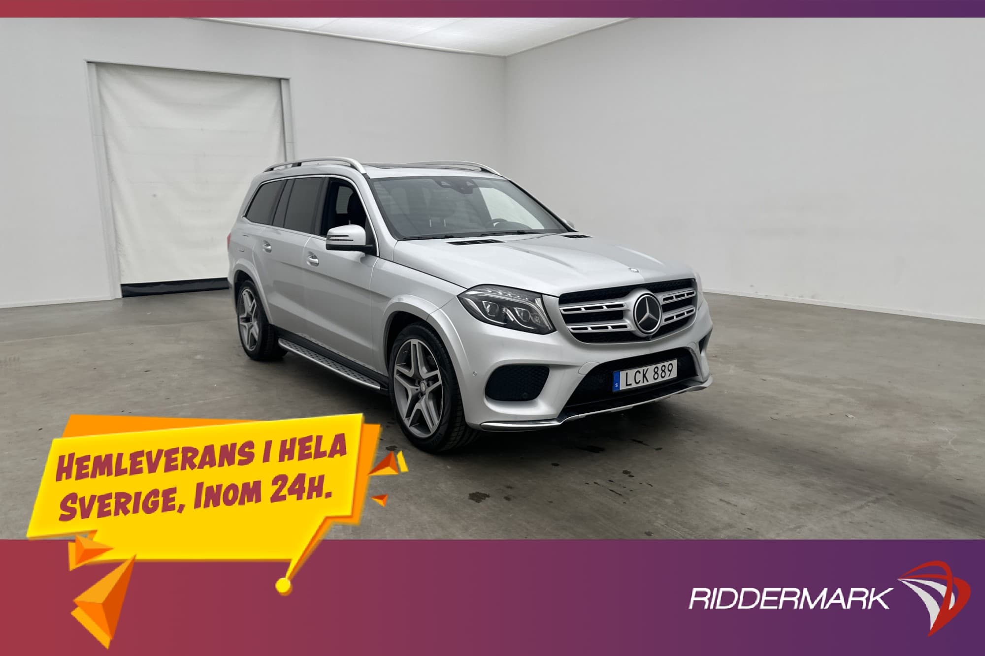 Mercedes-Benz GLS 350 d 4M AMG Värm Taklucka Luft Drag 360°