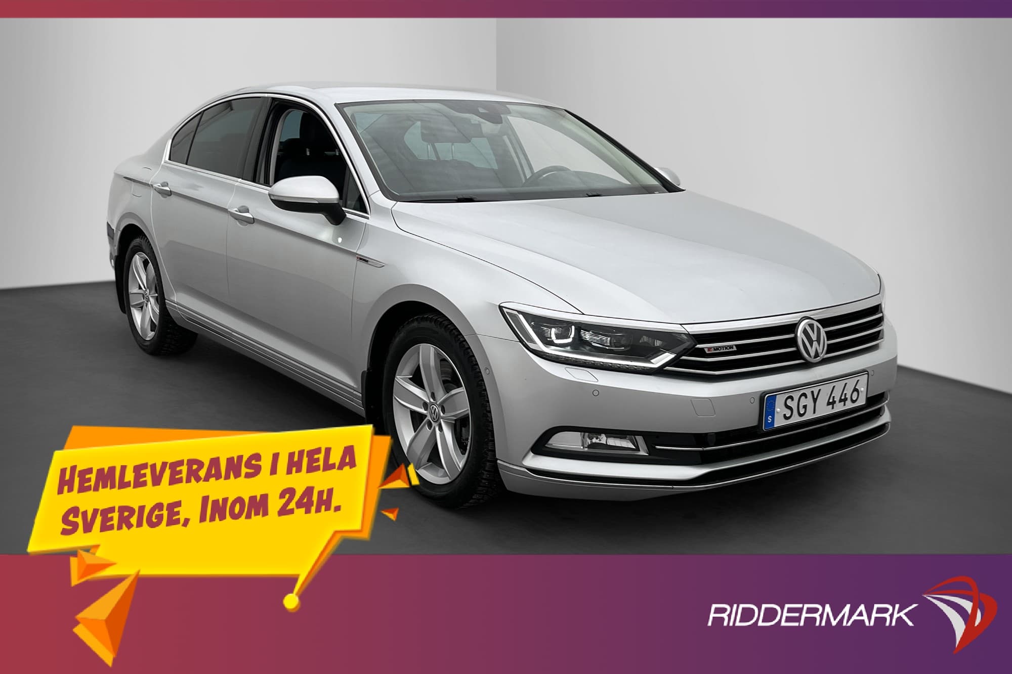 Volkswagen Passat 2.0 TDI 4M GTS Highline Läder Kamera Värm