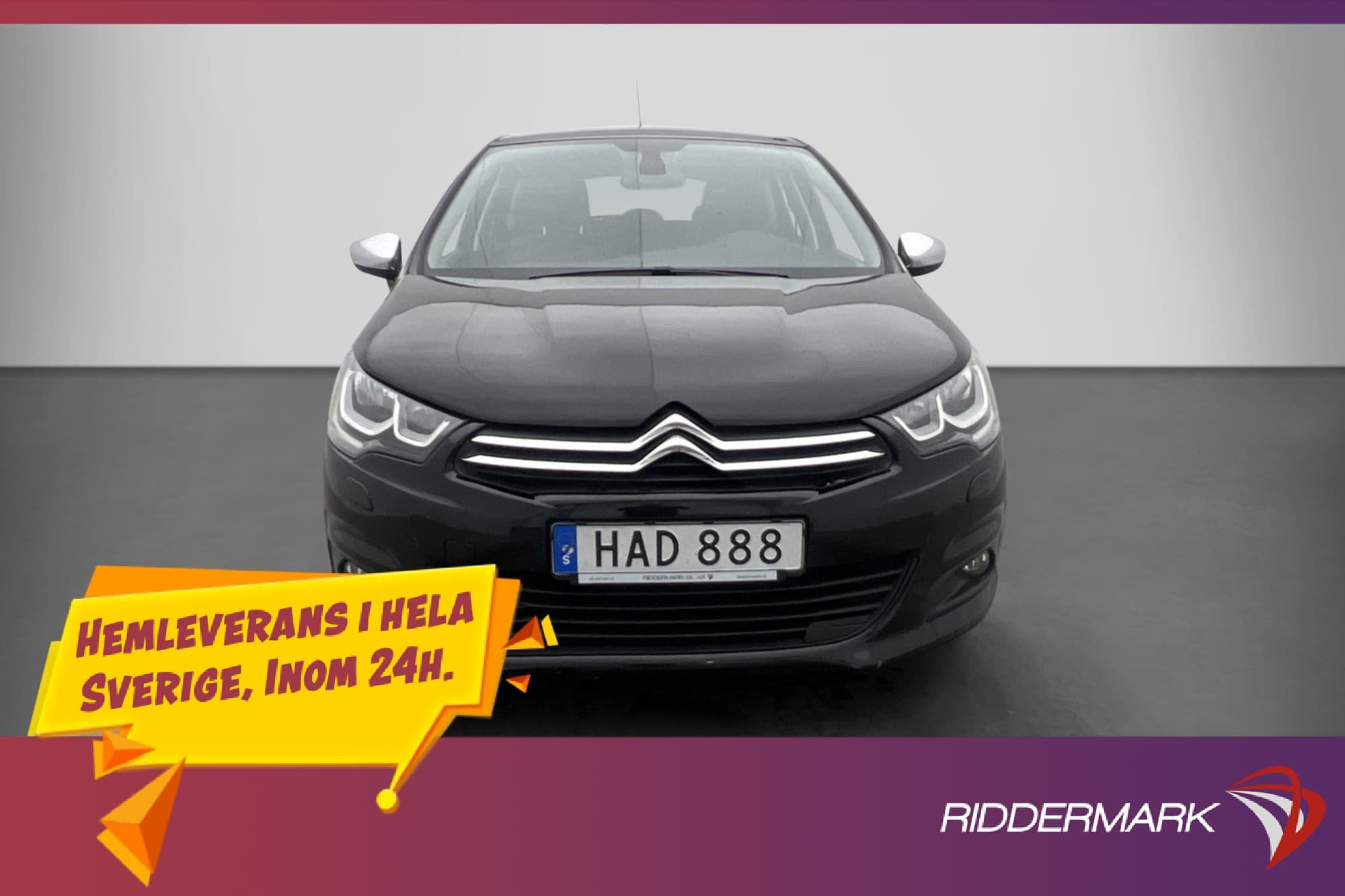 Citroën C4 1.6 BlueHDi 120hk Apple CarPlay Sensorer