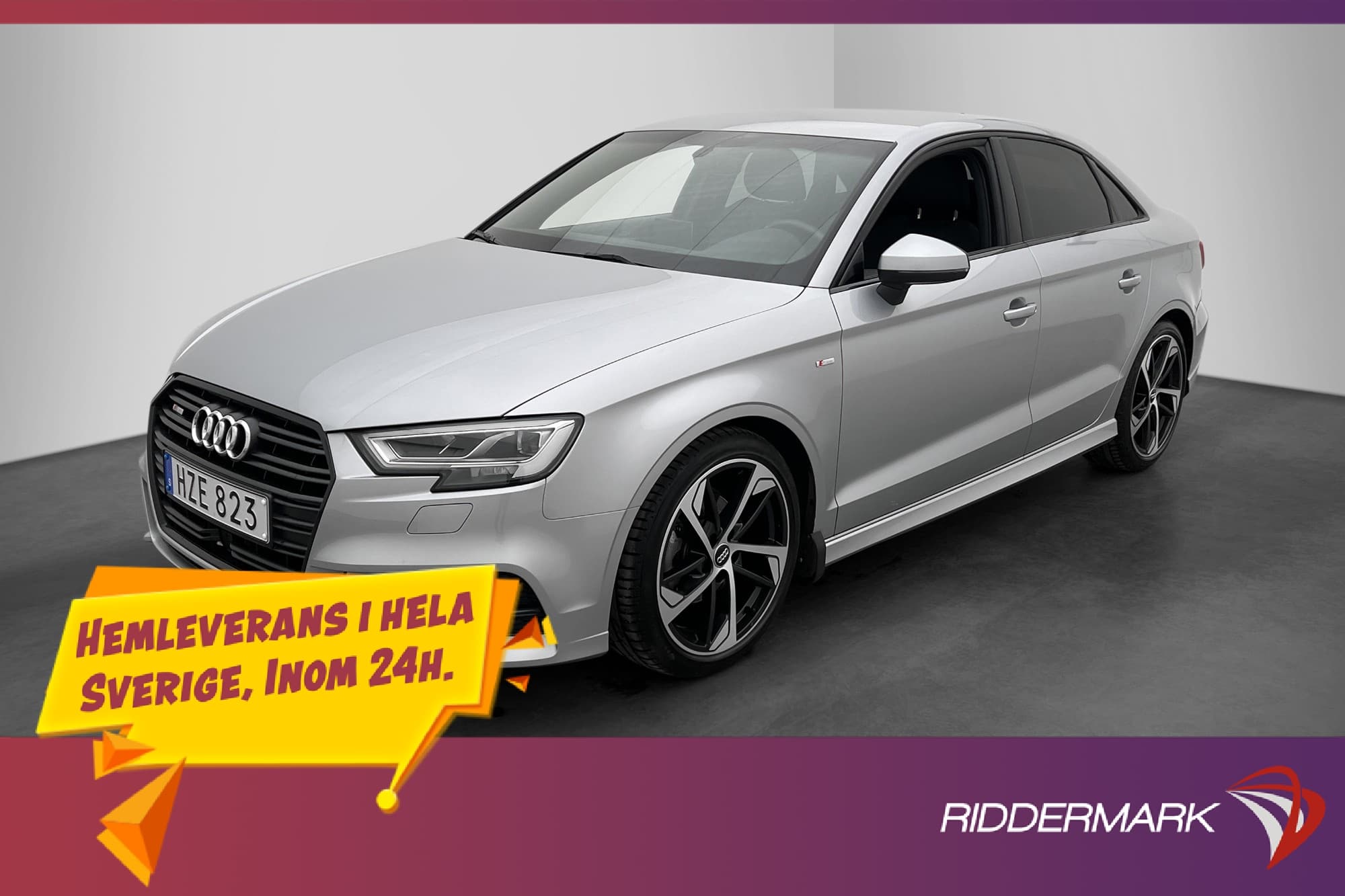 Audi A3 Sedan 35 TFSI S-Line P-Sensorer Halvskinn Massage