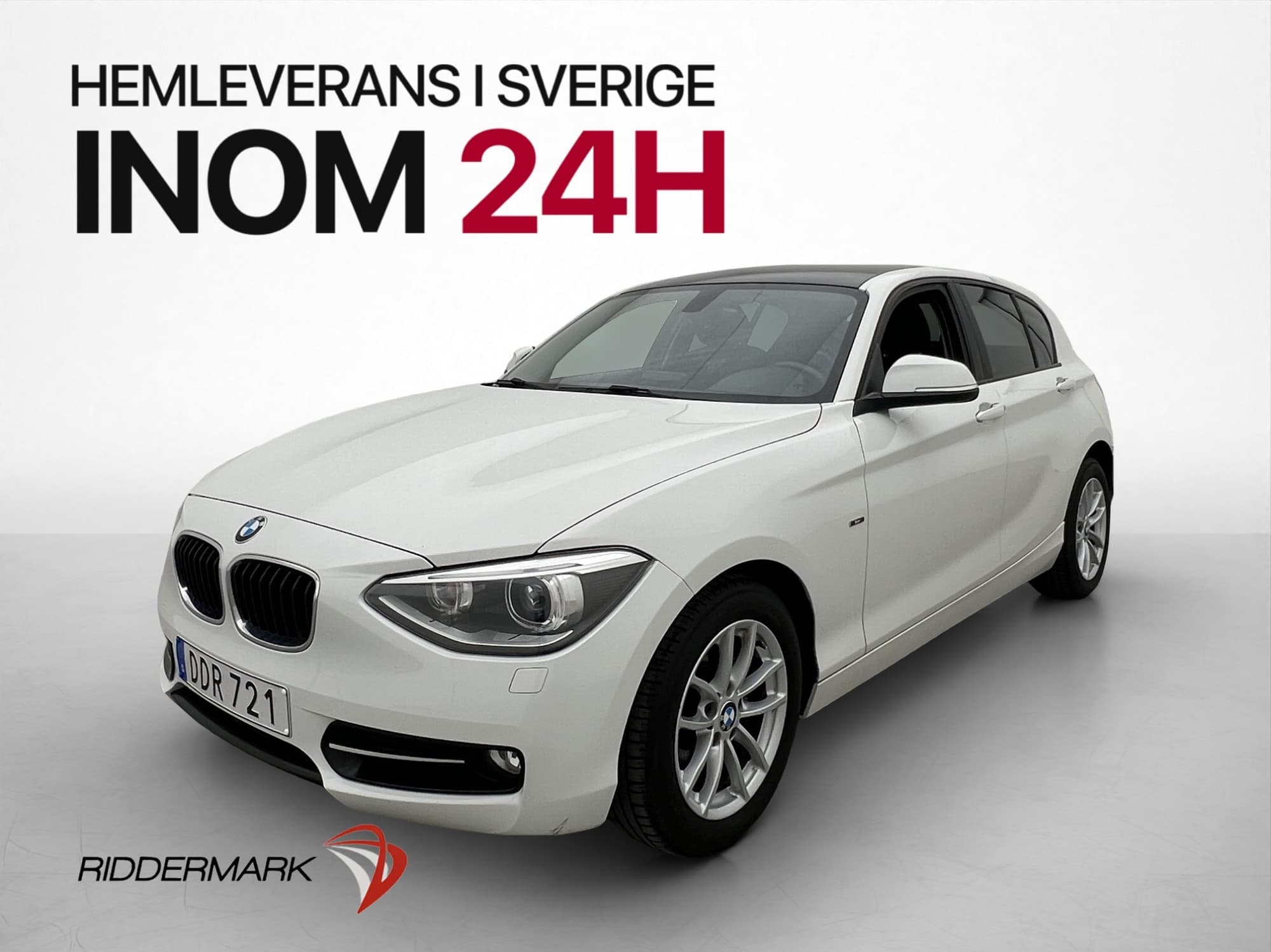 BMW 116i 136hk Sport line P-Sensorer Keyless Farthållare