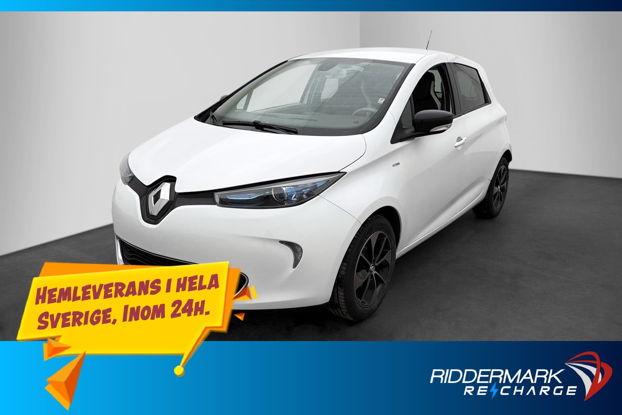 Renault Zoe R90 41 kWh FRIKÖPT BATTERI BOSE Kamera Skinn