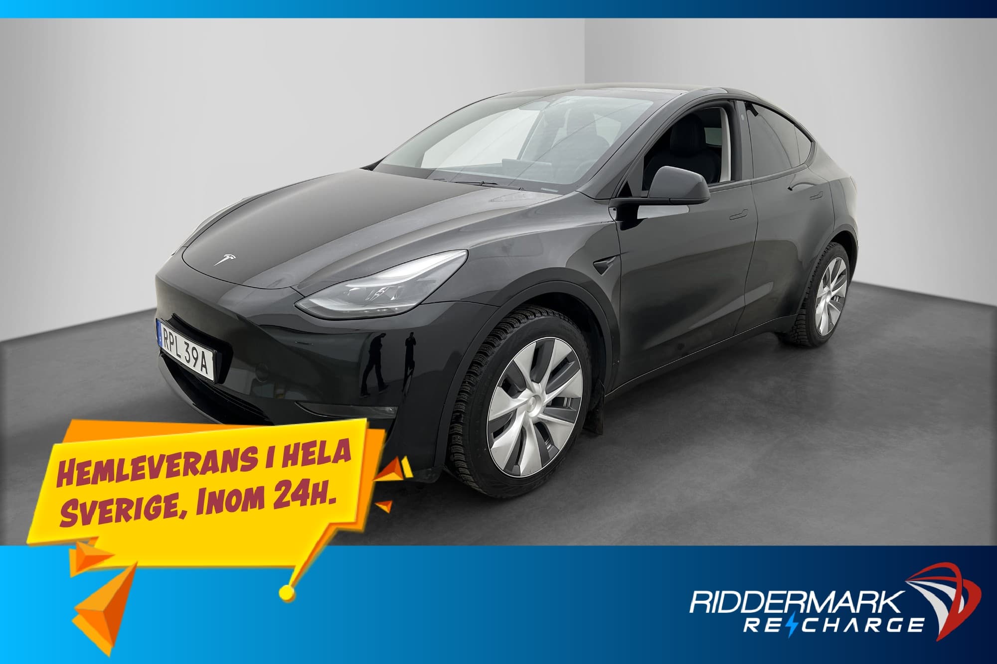 Tesla Model Y Long Range AWD Dragkrok Autopilot MOMS