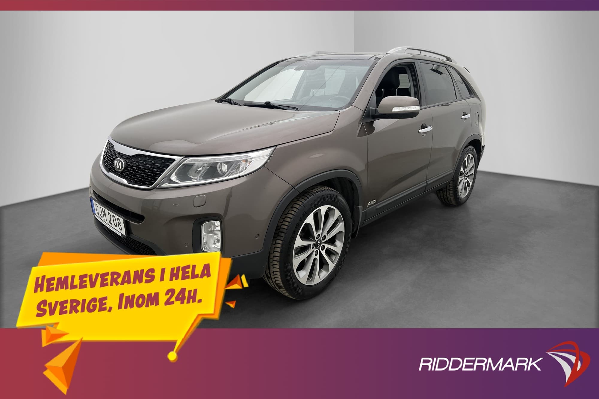Kia Sorento 2.2 CRDi 4WD Drag Pano Kamera Navi Skinn