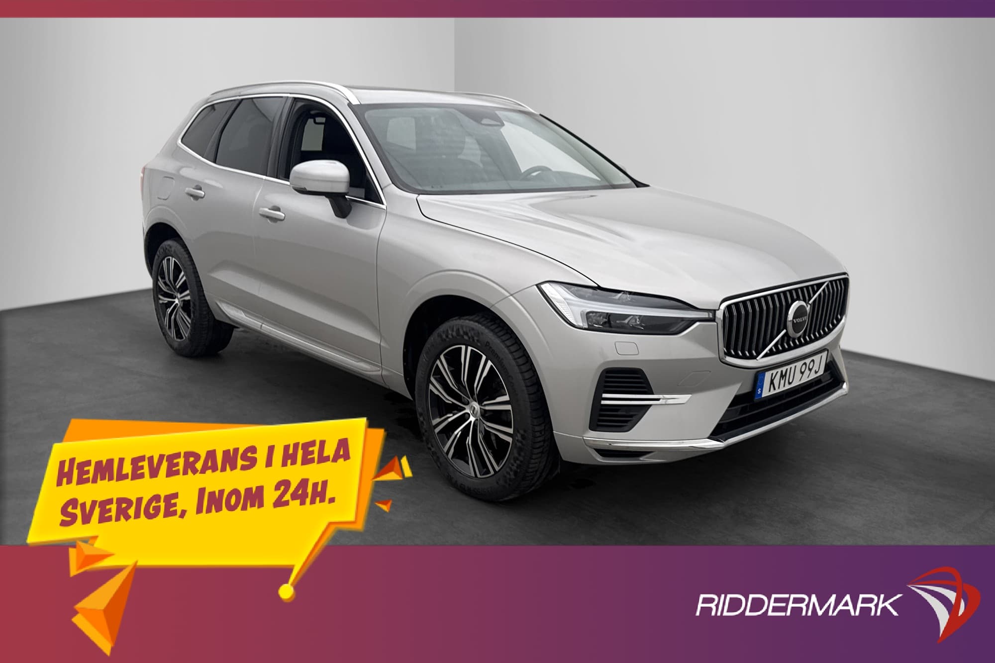 Volvo XC60 Recharge T6 AWD Inscription Pano Orrefors Läder