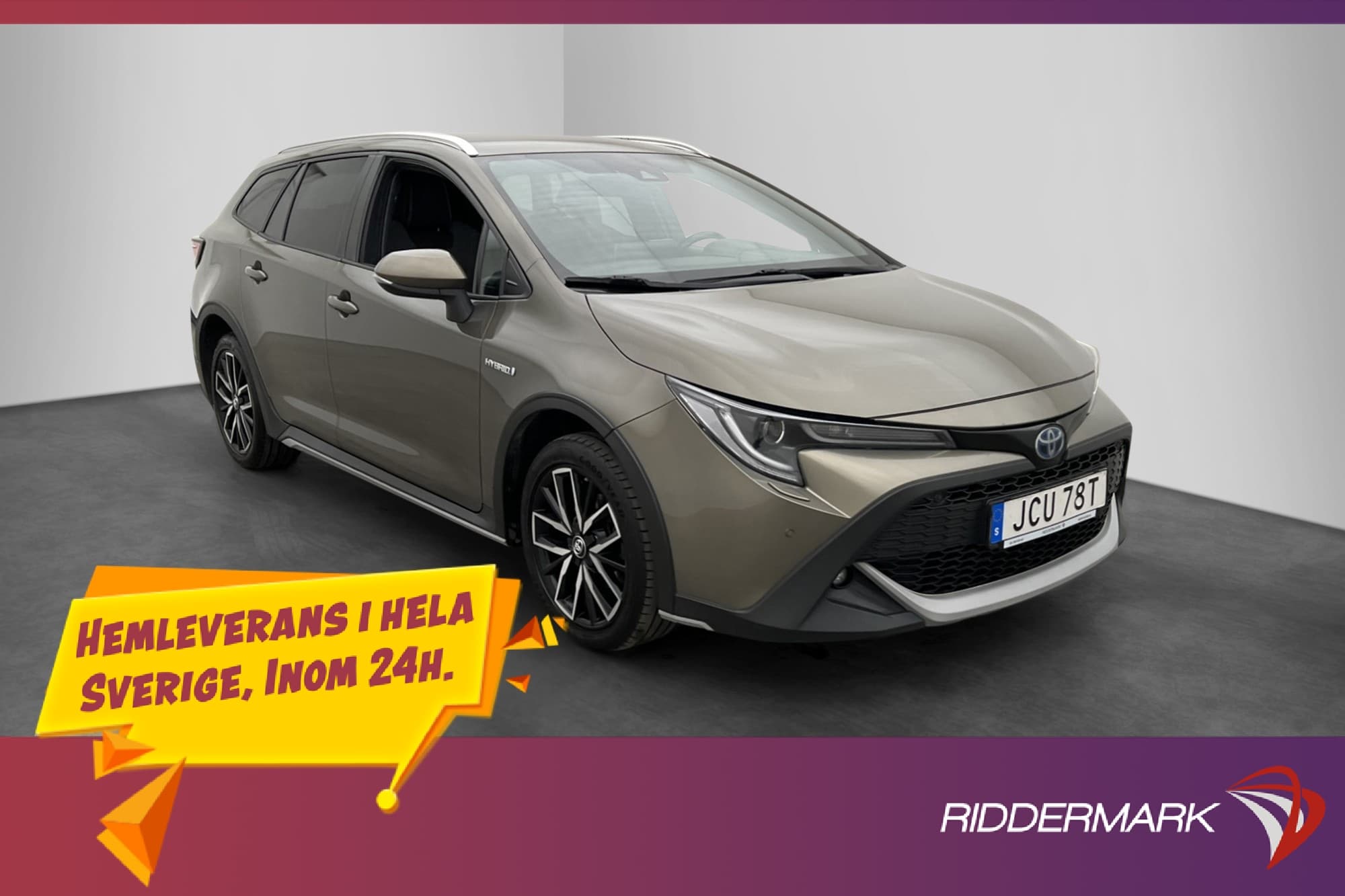 Toyota Corolla TREK Hybrid e-CVT Rattvärme Keyless Kamera