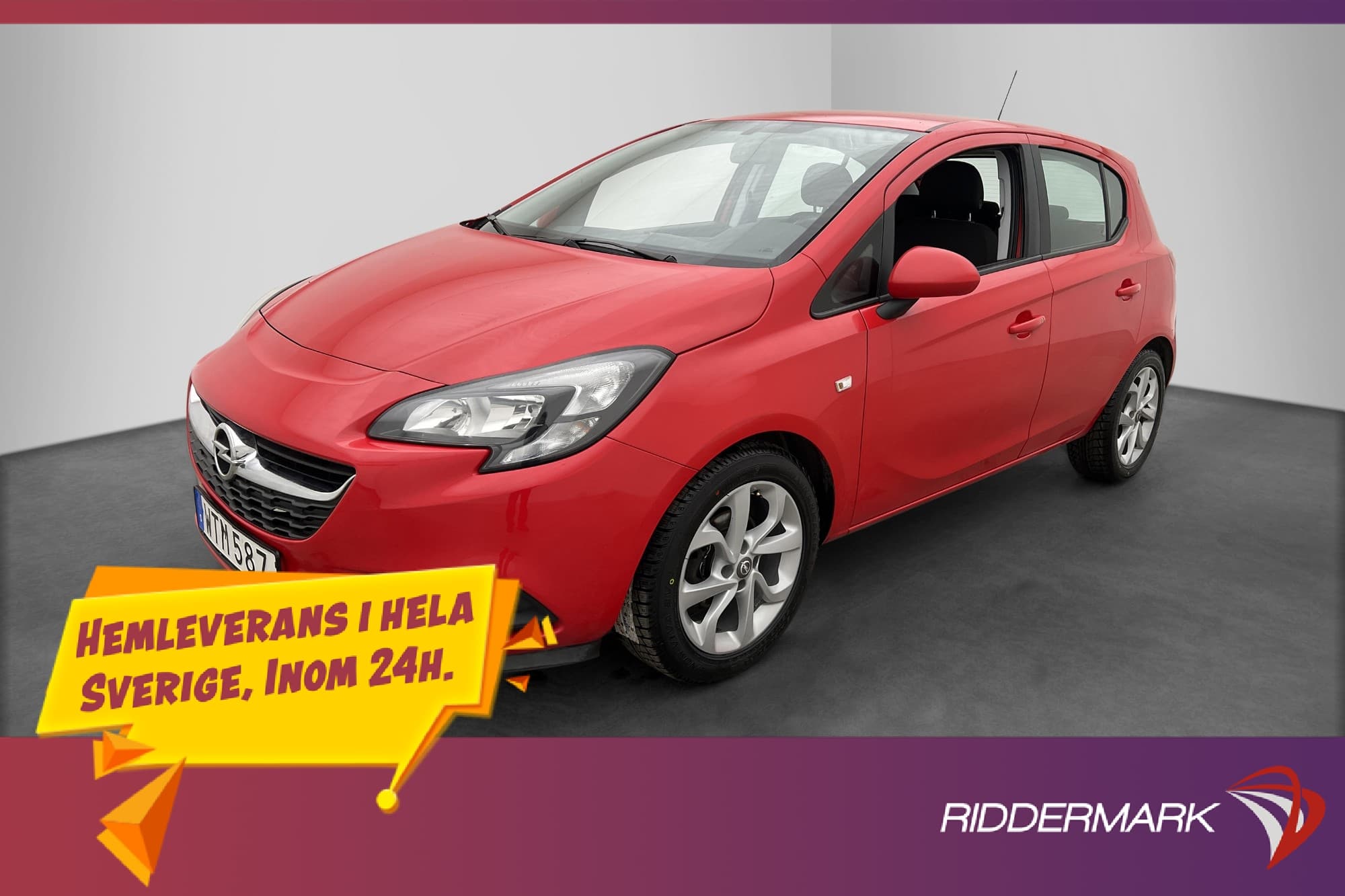 Opel Corsa 1.4 90hk Enjoy P-Sensorer Farthållare 0.44L/Mil