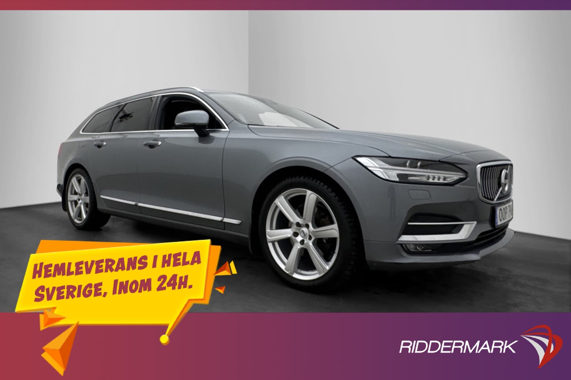 Volvo V90 D4 Inscription Läder Värmare Rattvärme Kamera BLIS