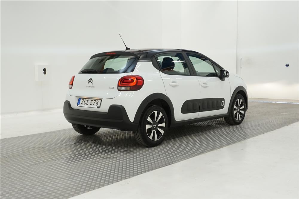 Citroën C3 PureTech 82hk P-sensor Välservad 0,43l/milexteriör