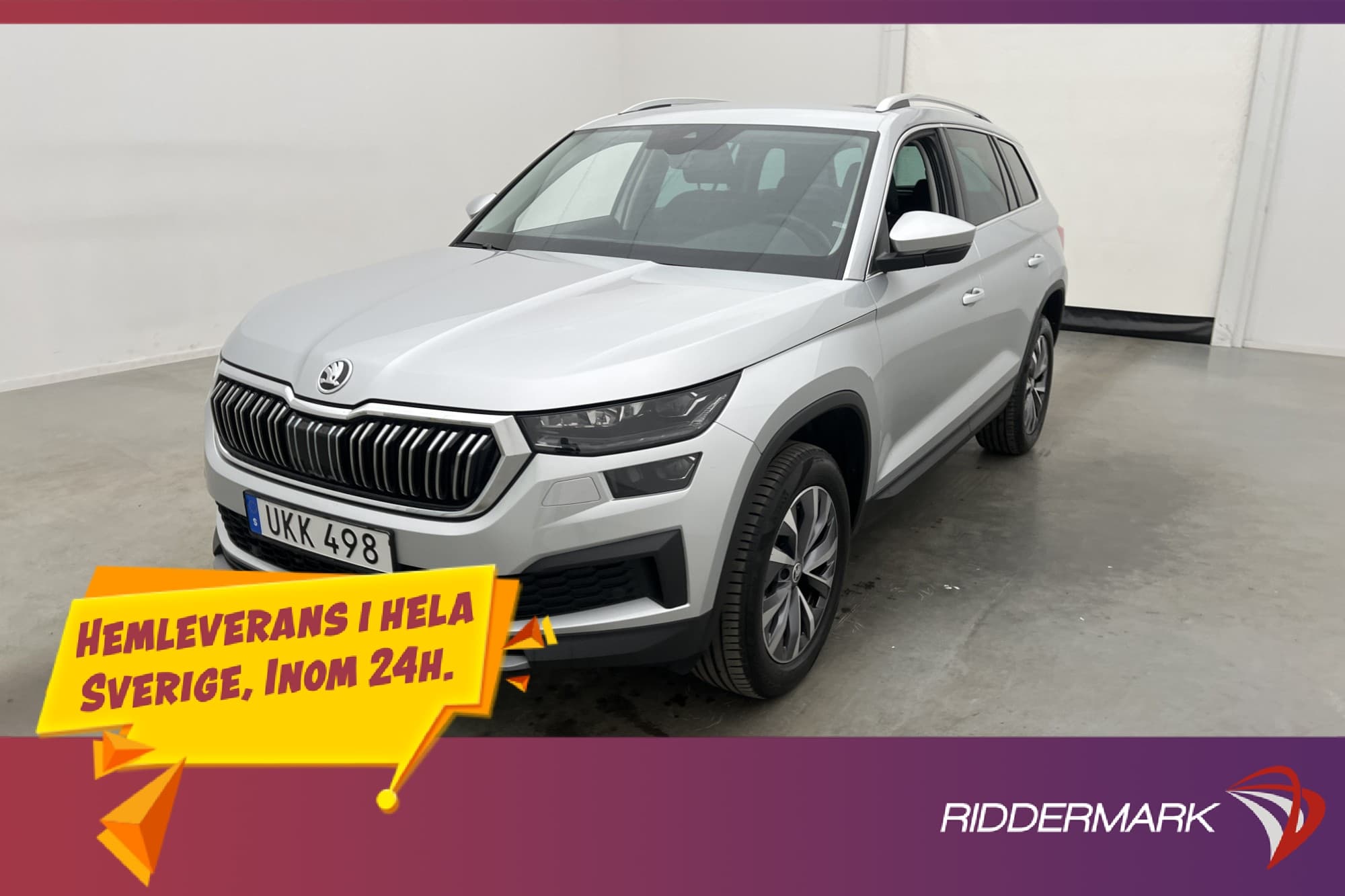 Škoda Kodiaq TDI 4x4 200hk Style Cockpit Dragkrok Värmare