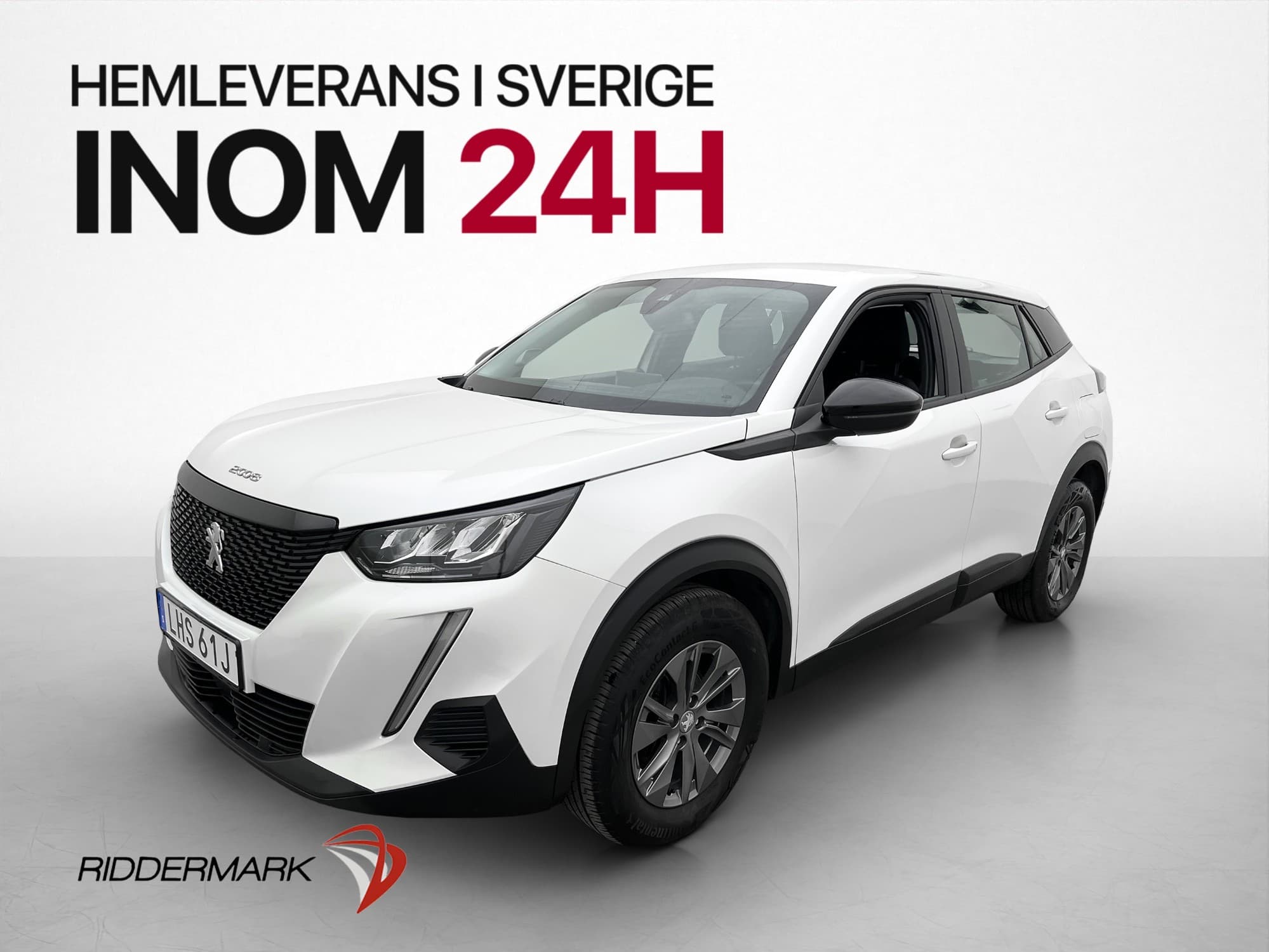 Peugeot 2008 1.2 PureTech 100hk Sensorer CarPlay