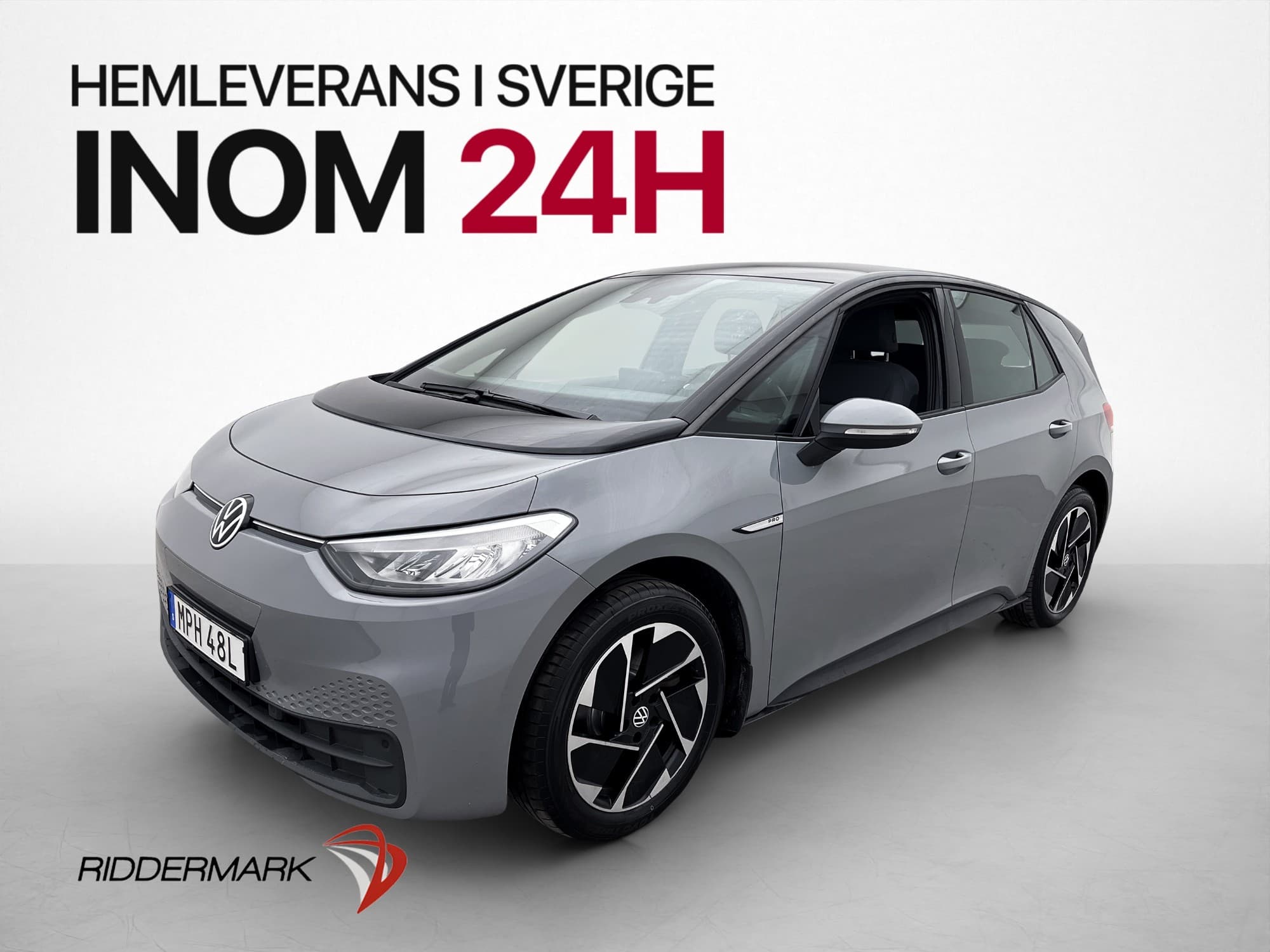 Volkswagen ID.3 Pro Performance 204hk Värmare CarPlay MOMS