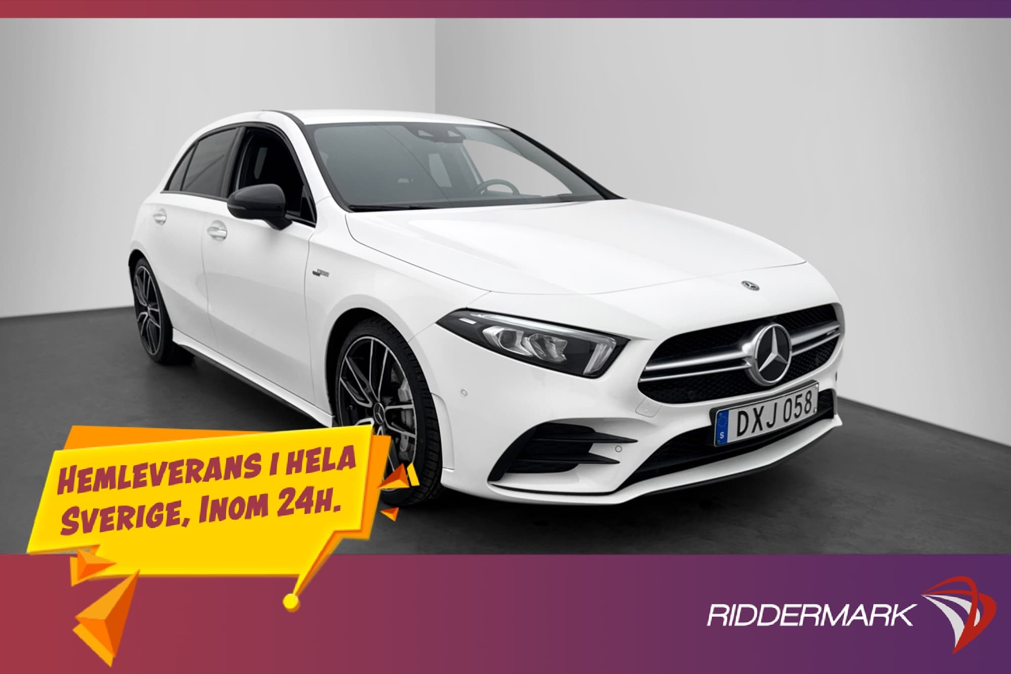 Mercedes-Benz A 35 4M AMG Wide Sportchassi Night Ambient