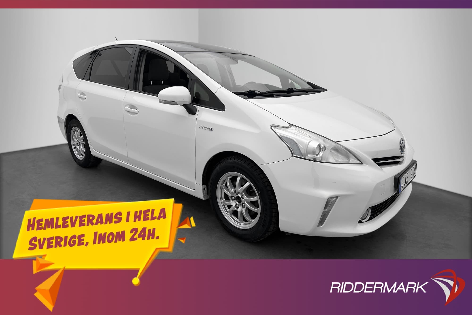 Toyota Prius+ Hybrid 136hk 7-Sits HUD Kamera Glastak Navi