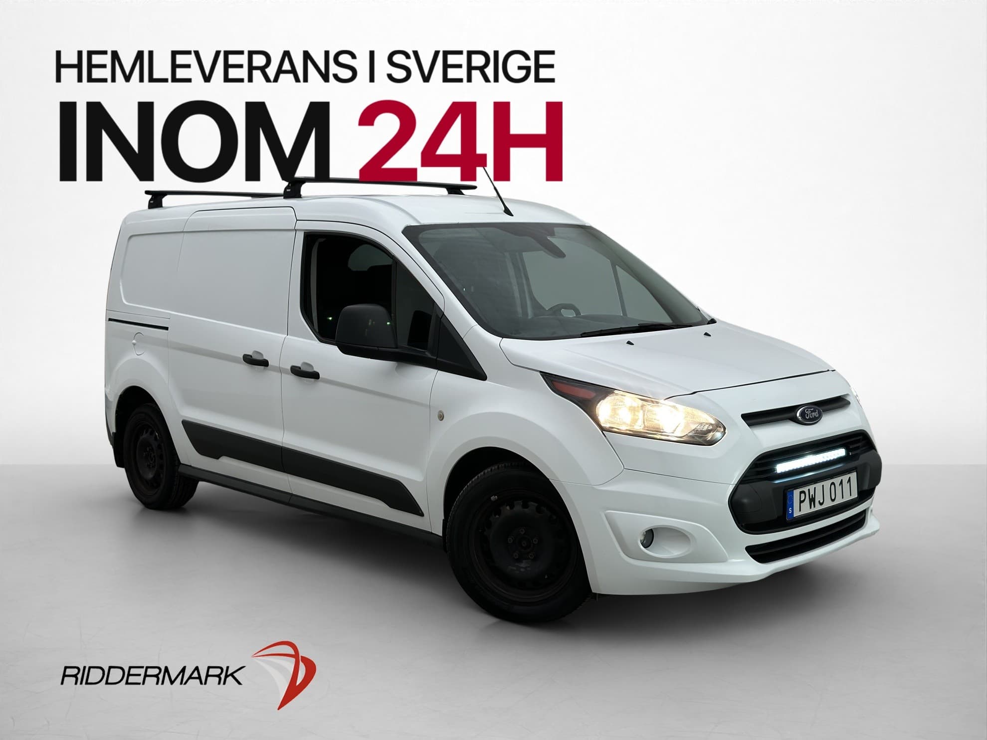 Ford Transit Connect LWB Värmare Drag Kamera V-Inr Takräcke