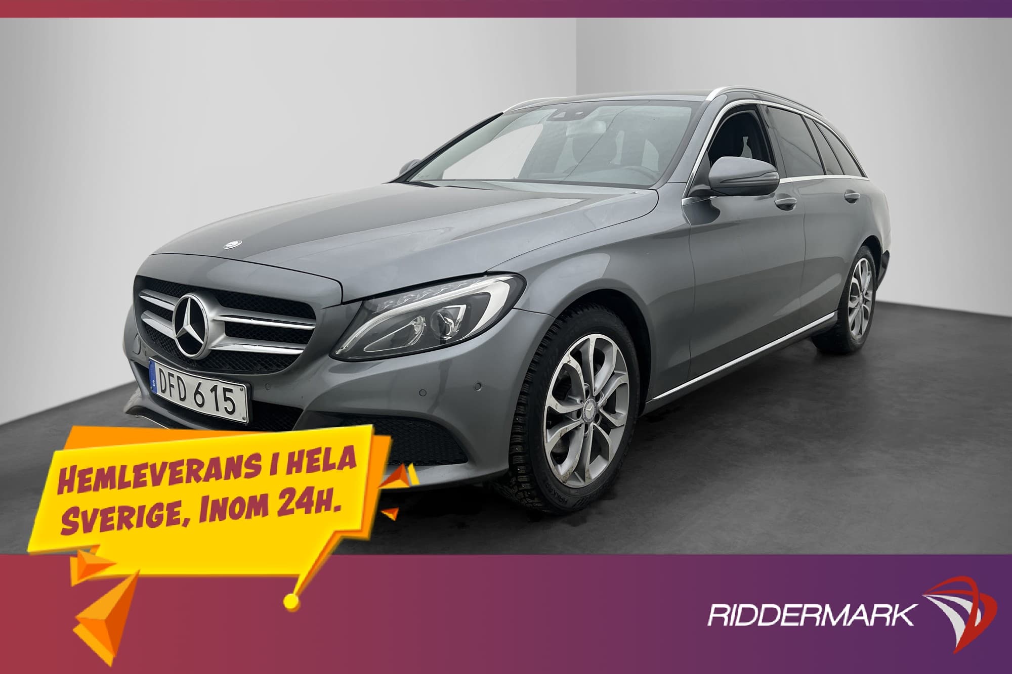 Mercedes-Benz C 220 T d Avantgarde Drag Bluetooth Halvskinn