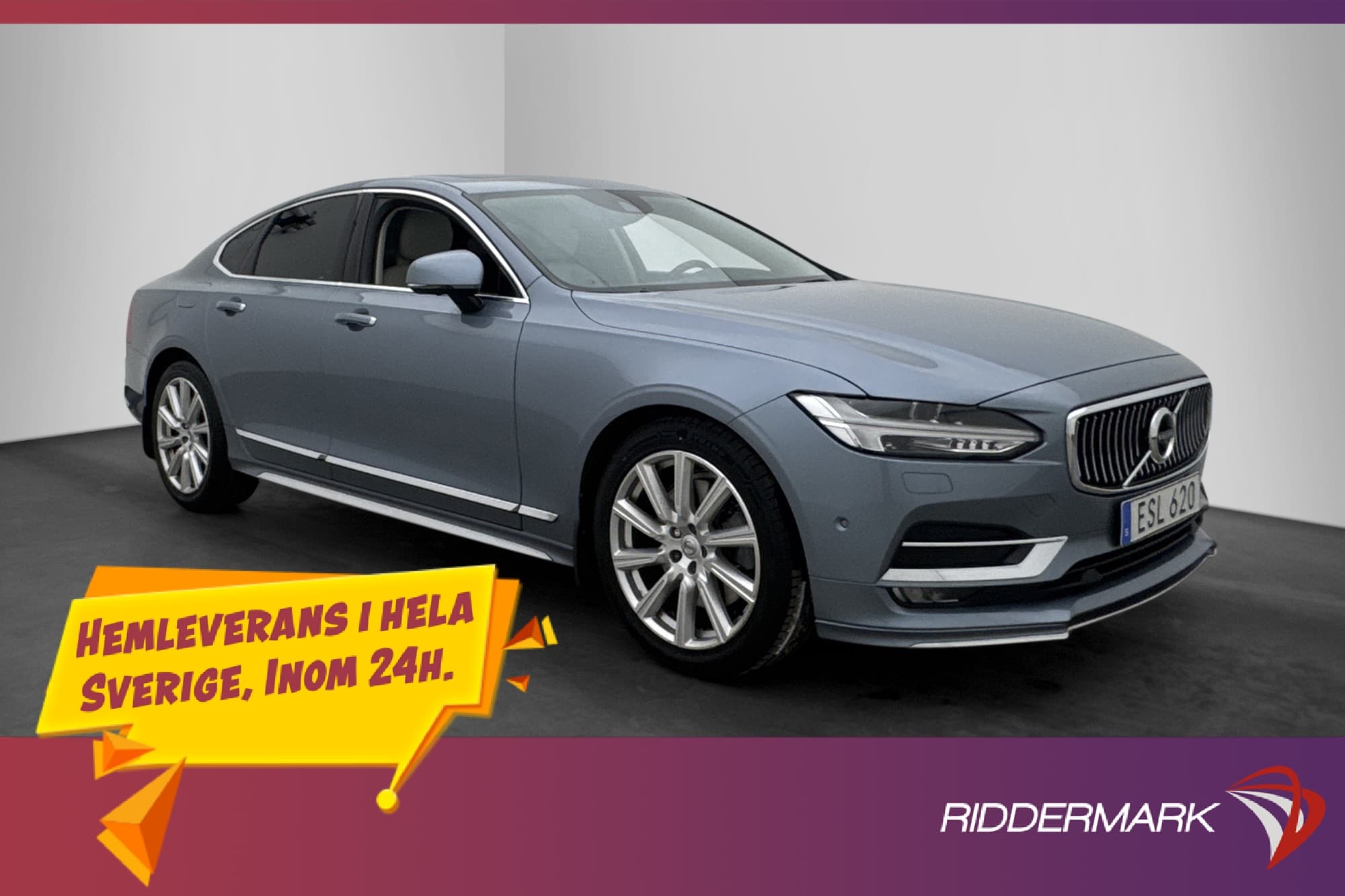 Volvo S90 T6 AWD Inscription B&W Värmare Massage VOC 360°