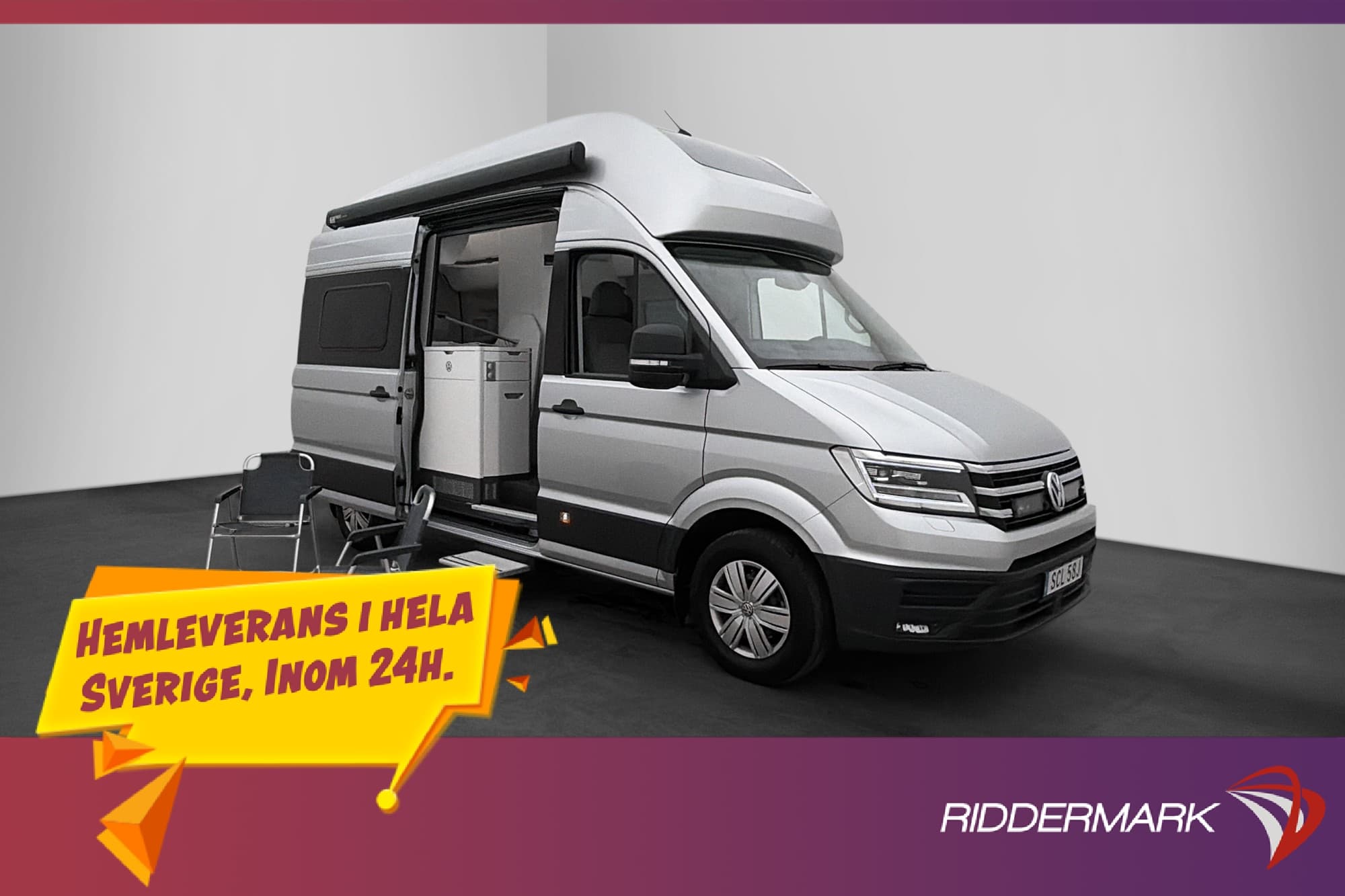 Volkswagen Grand California 600 Värmare Drag Kamera CARPLAY