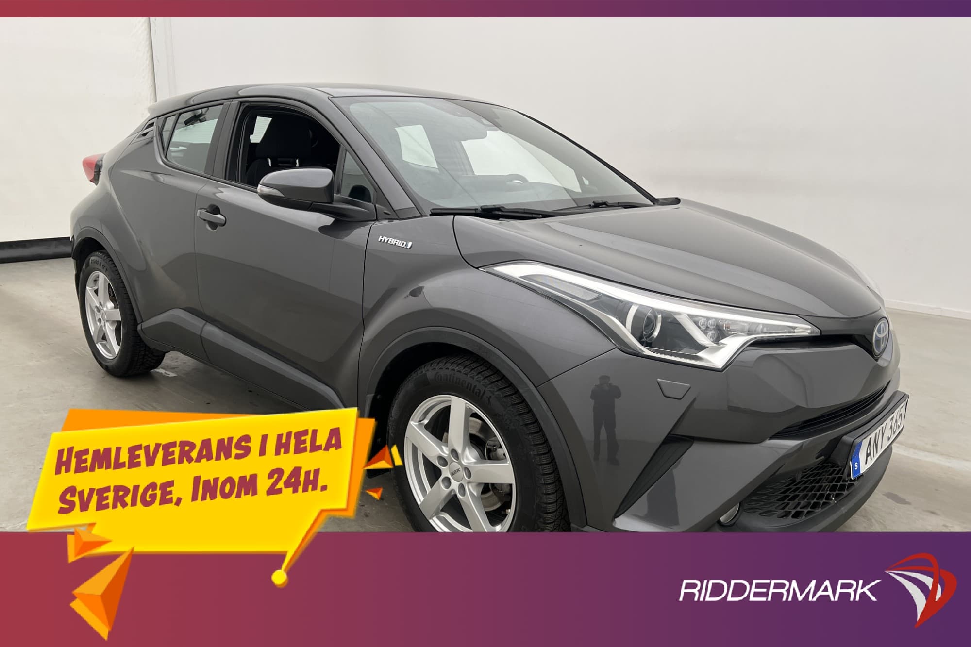 Toyota C-HR Hybrid CVT 122hk Active Kamera Dragkrok