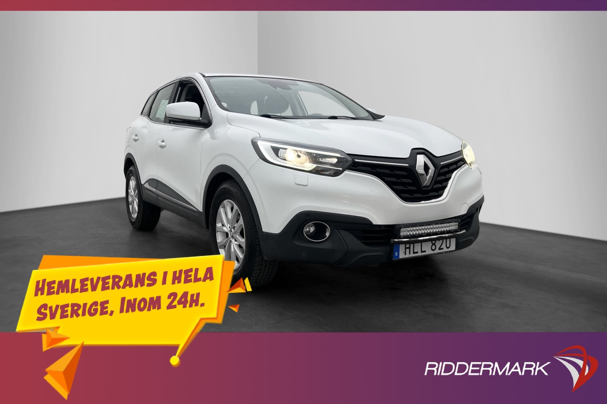 Renault Kadjar 1.6 dCi 4WD M&K-Värmare Dragkrok Sensorer