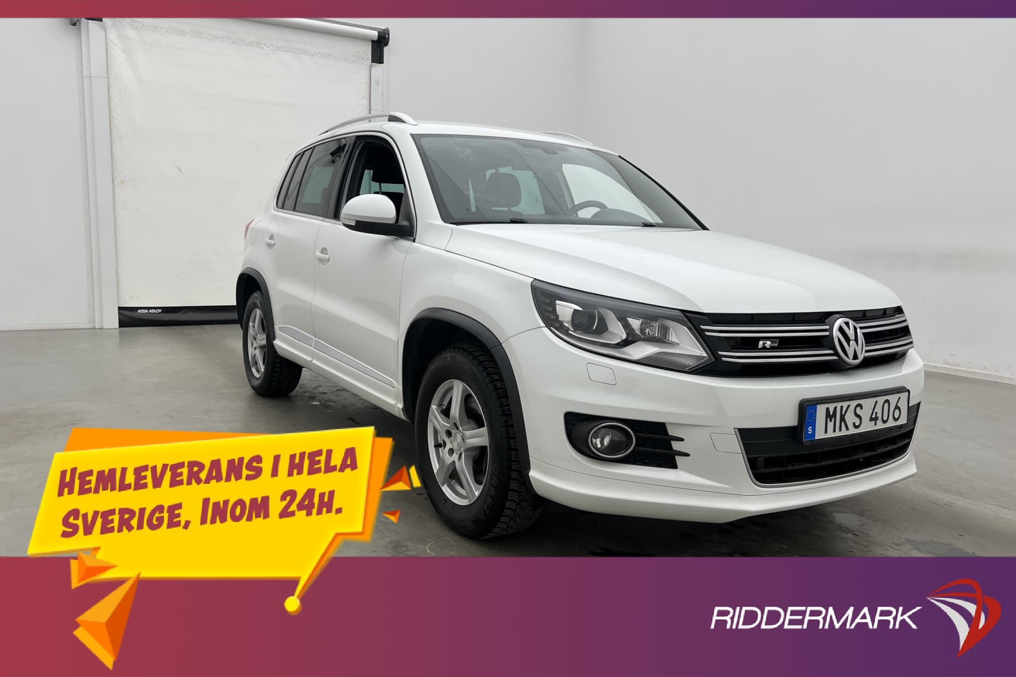 Volkswagen Tiguan 2.0 TDI 4M R-Line D-Värm M-Värm B-Kam Drag