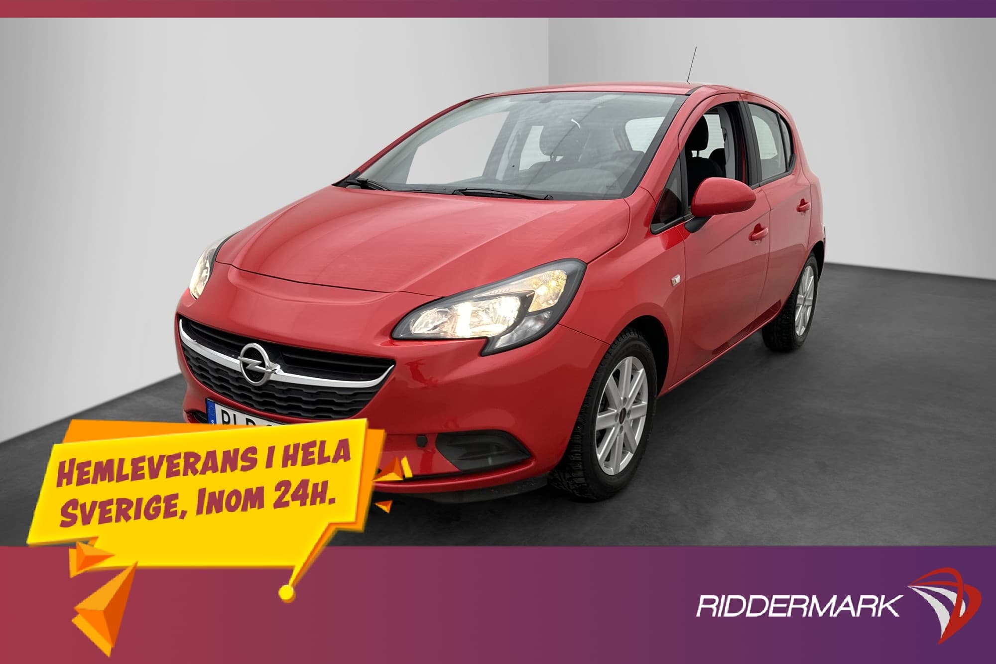 Opel Corsa 1.4 90hk Enjoy M-Värmare Rattvärme Farthållare